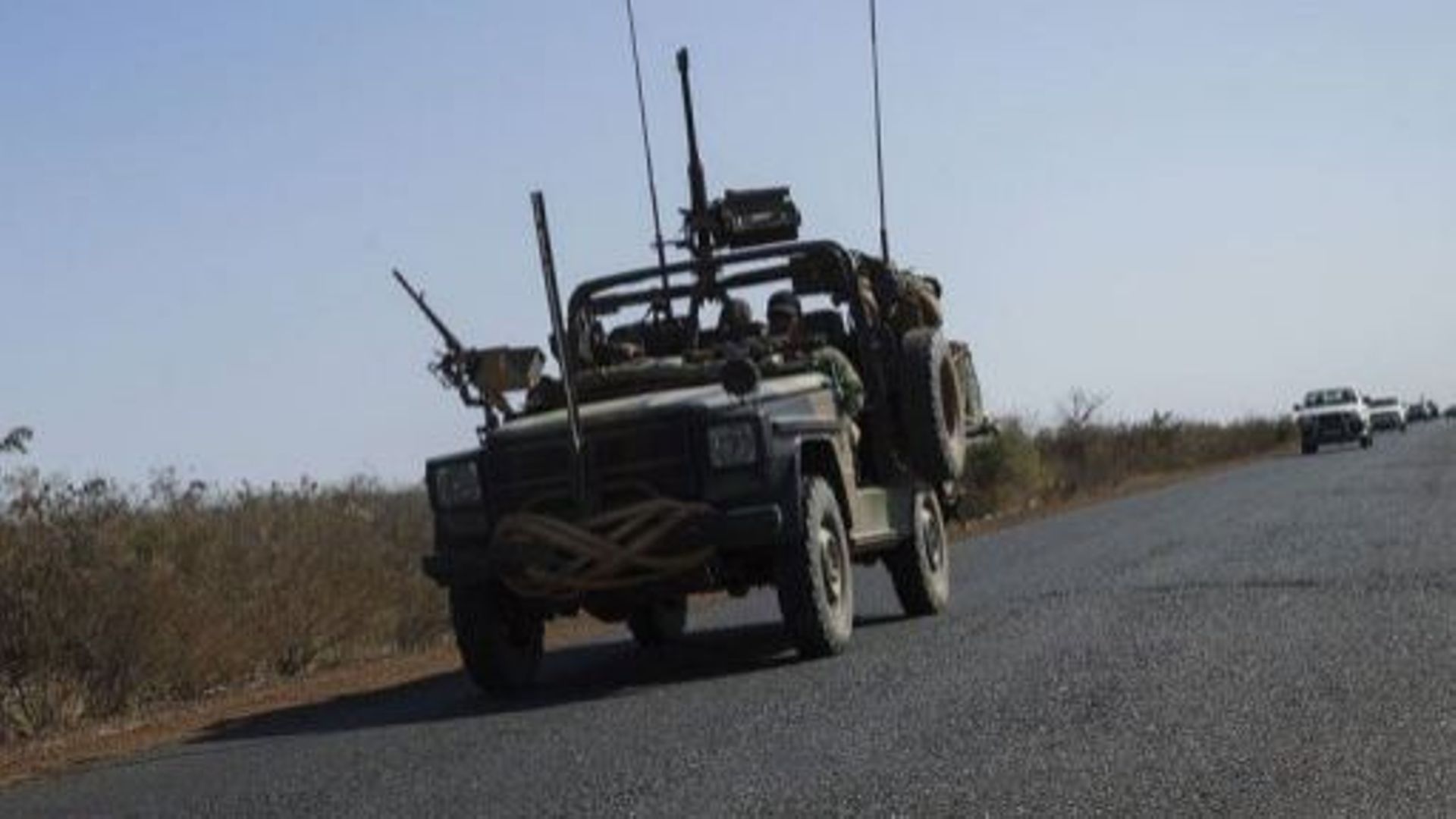 Des soldats français en patrouille près de Markala, au Mali, le 18 janvier 2013
