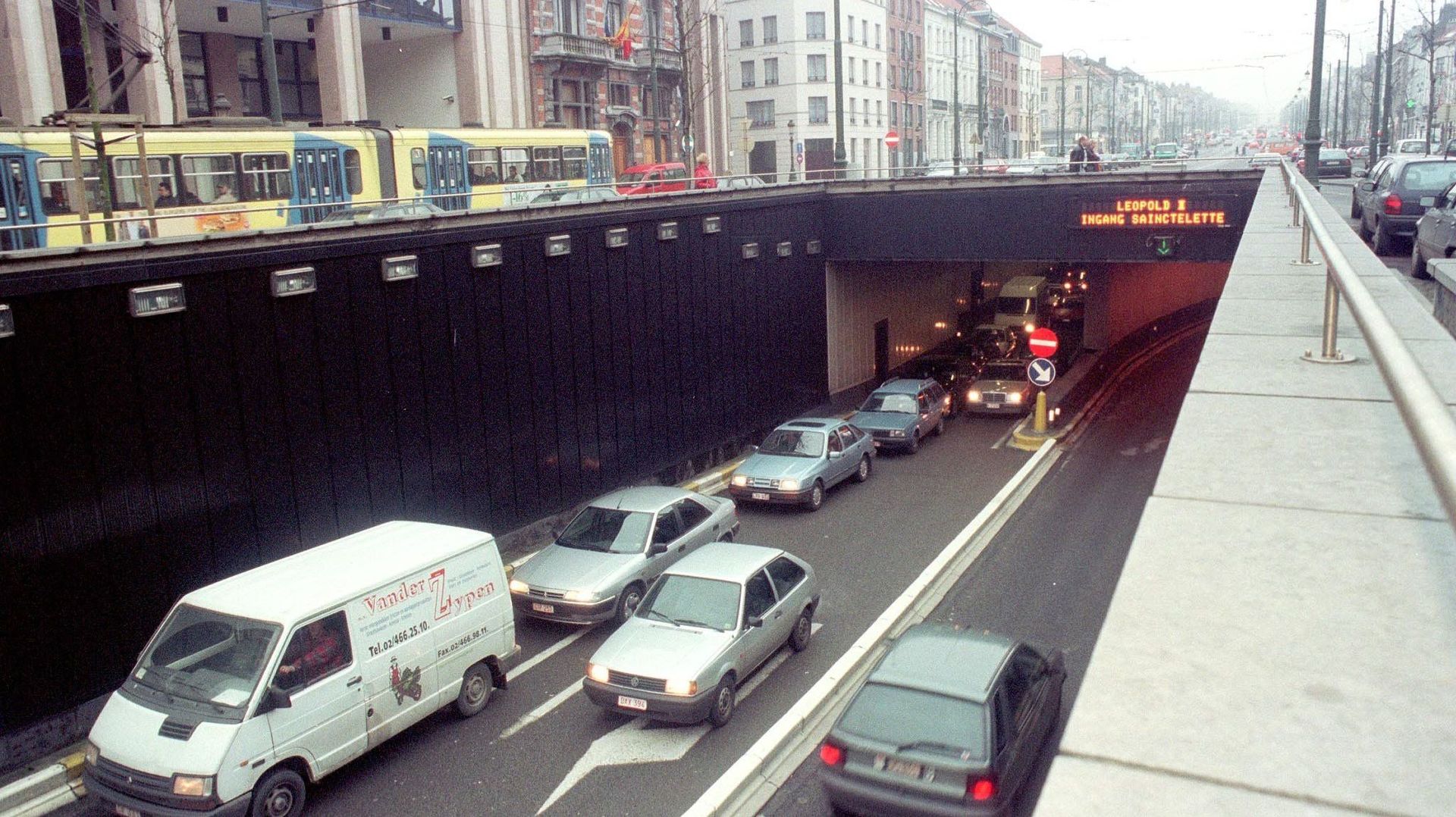 Tunnels routiers à Bruxelles: L'ARAU est partisan de la fermeture définitive du tunnel Léopold II