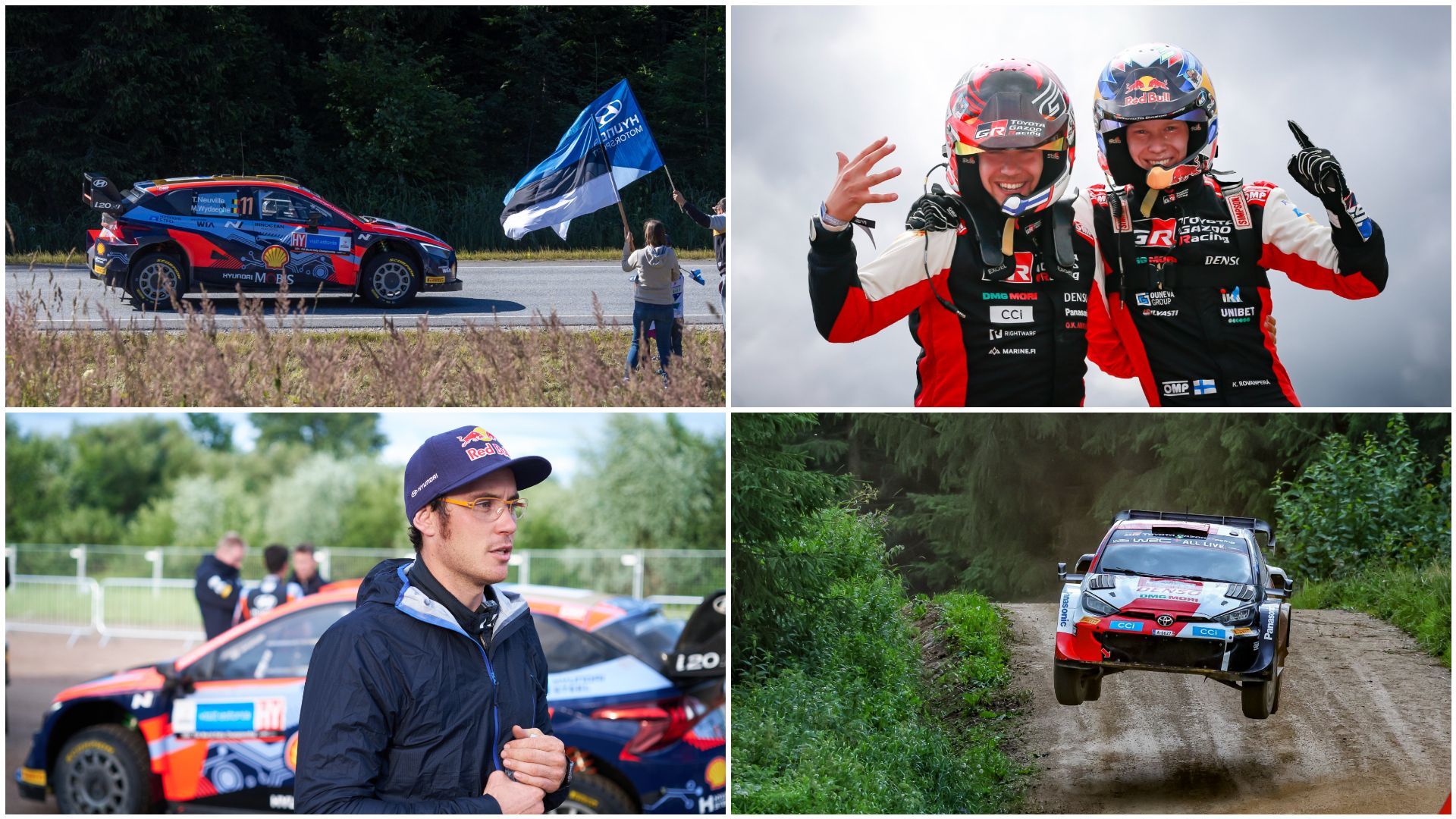 WRC : Quelques images fortes du Rallye d'Estonie