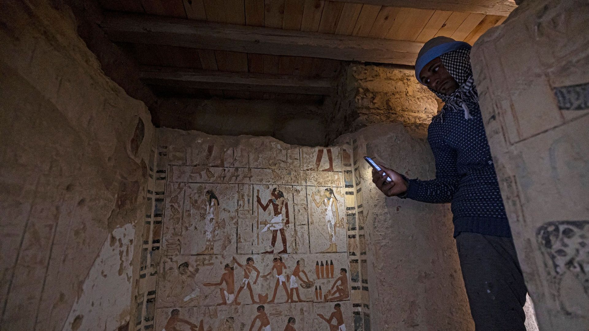 Ha fatto luce sui talenti nascosti degli antichi pittori egizi