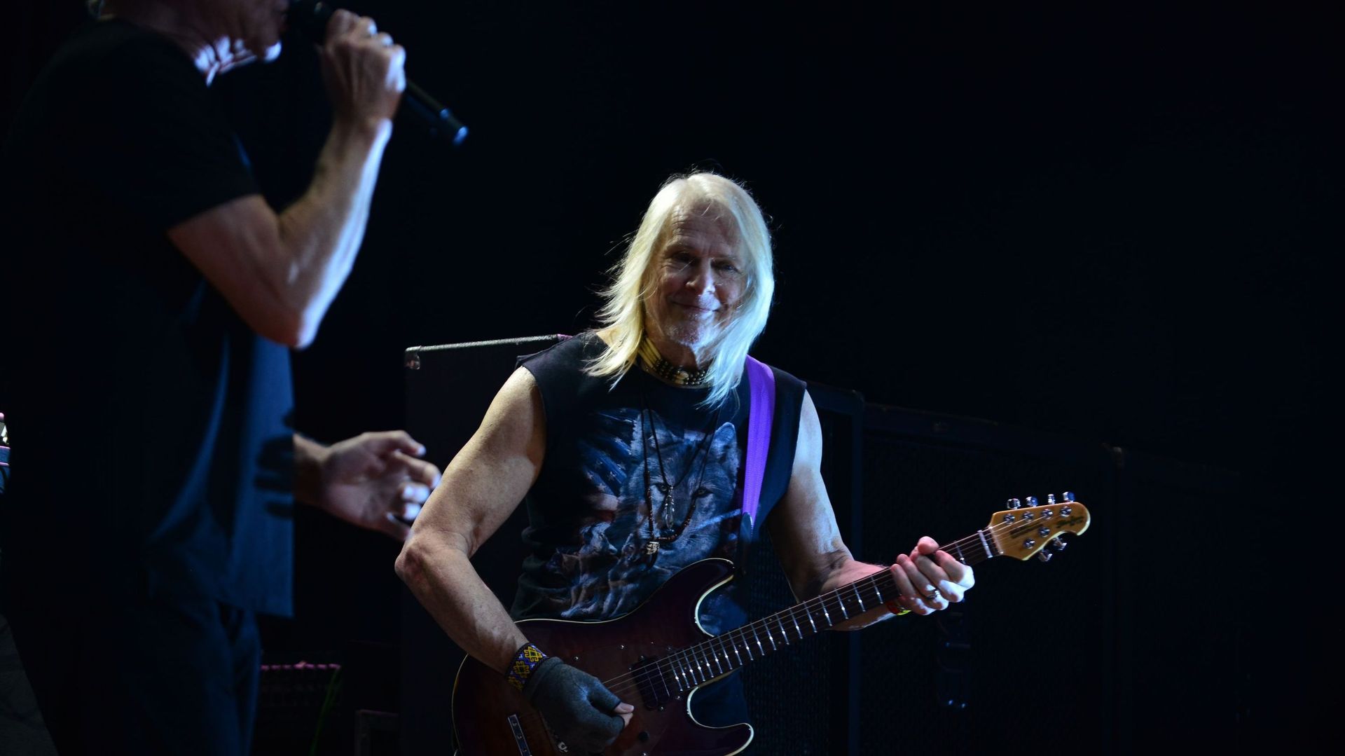 Steve Morse lors de son dernier concert en Floride en février 2022