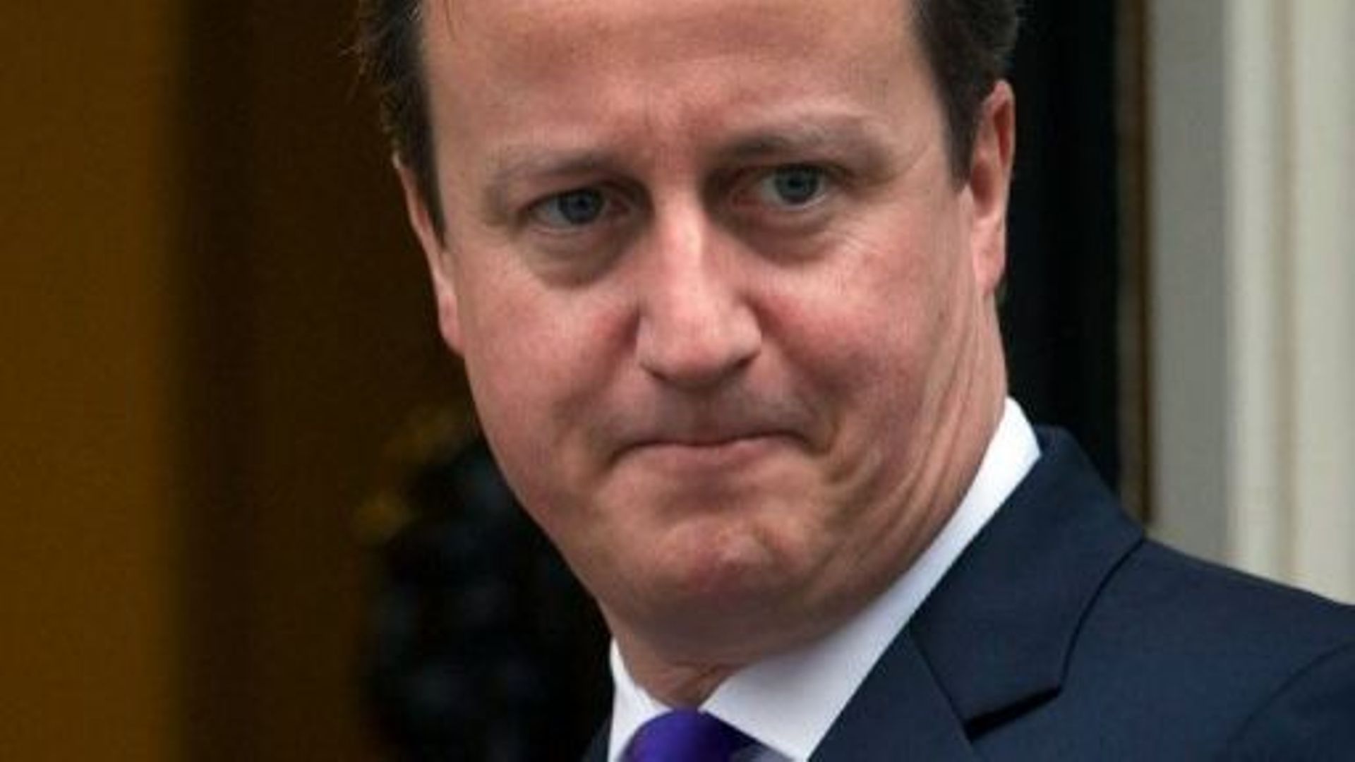 Le Premier ministre britannique David Cameron à Londres, le 25 octobre 2012