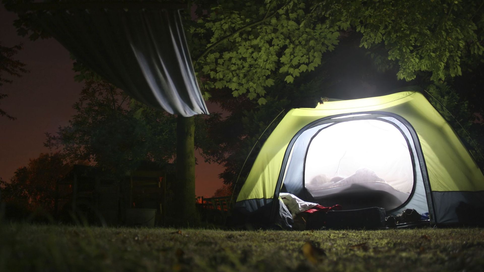 Le camping bénéfique pour mieux dormir