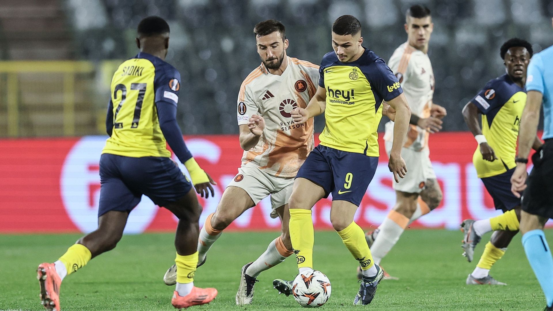 Europa League: Mac Allister recovers from an error by Moris and snatches a point for the Union against Roma