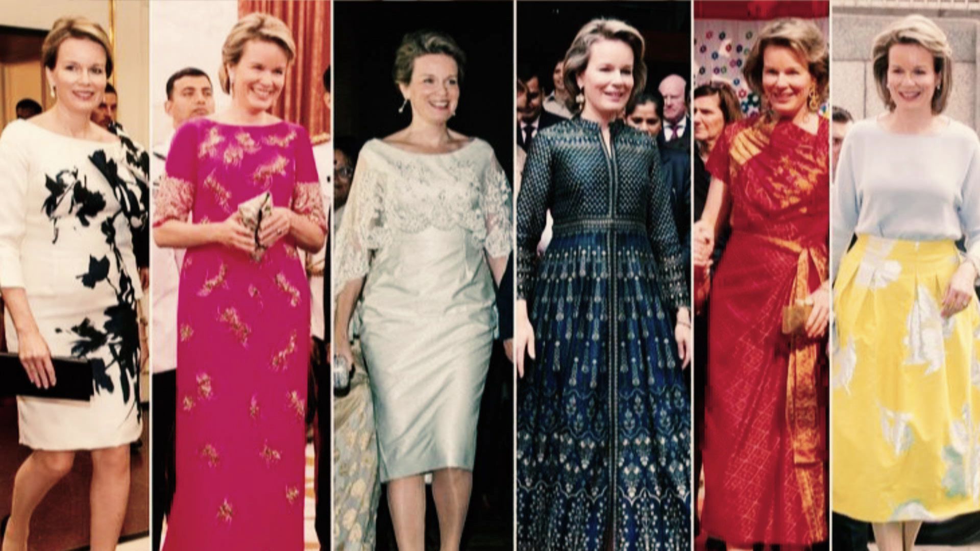 Robe Mathilde La reine Mathilde, une icône de mode - RTBF Actus