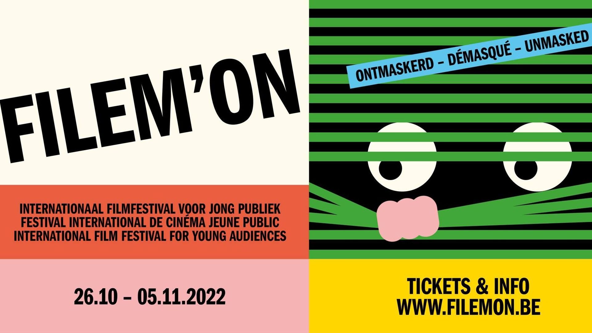 Filem’on, le festival du cinéma à destination du jeune public à Bruxelles