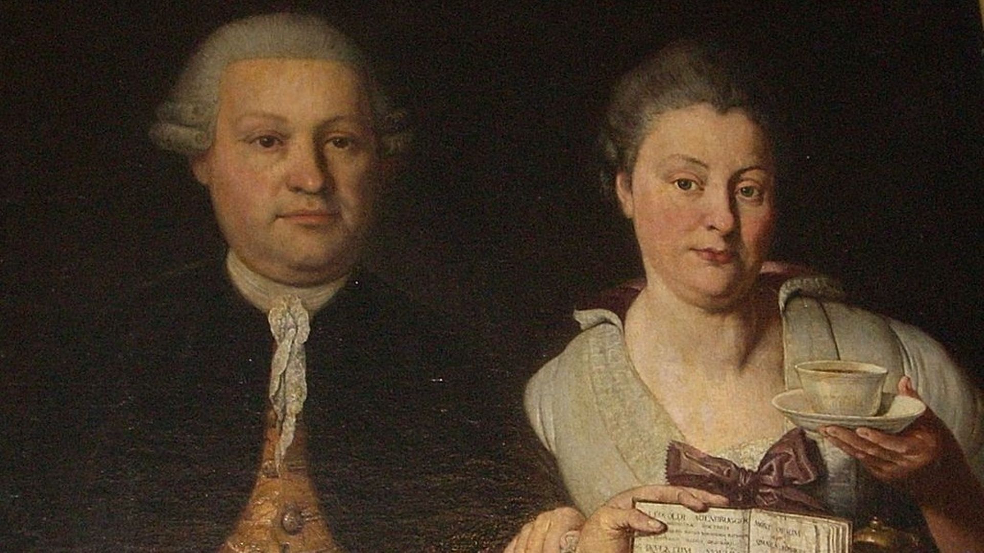 Leopold Auenbrugger et sa femme, parents de Marianne von Auenbrugger