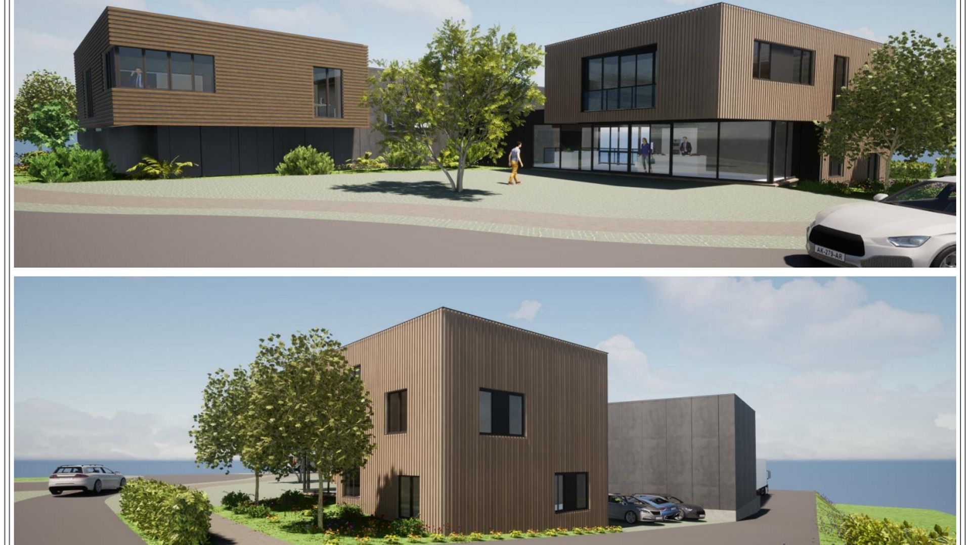 Le projet d'atelier de la maison Noirhomme.