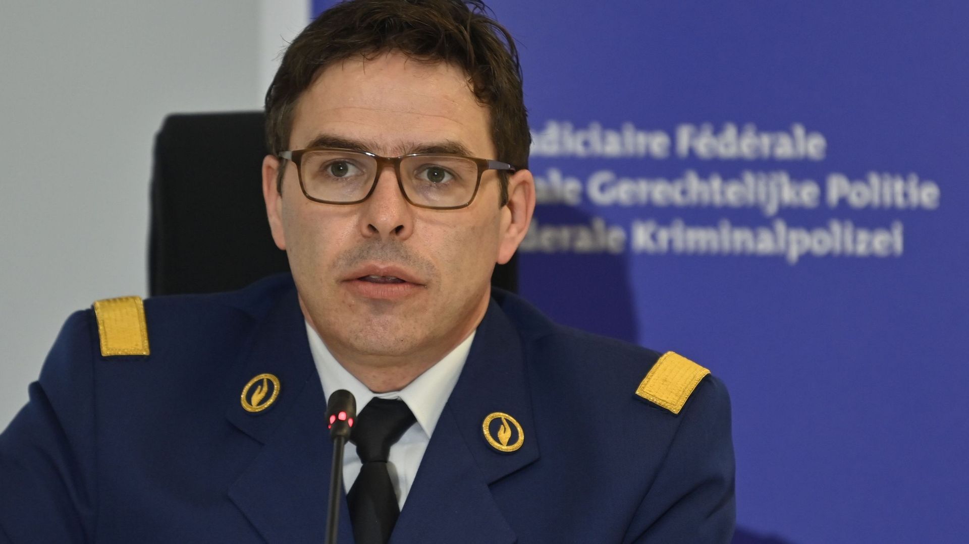 Éric Snoeck, directeur général de la police judiciaire fédérale, s’exprime à propos des auditions controversées.
