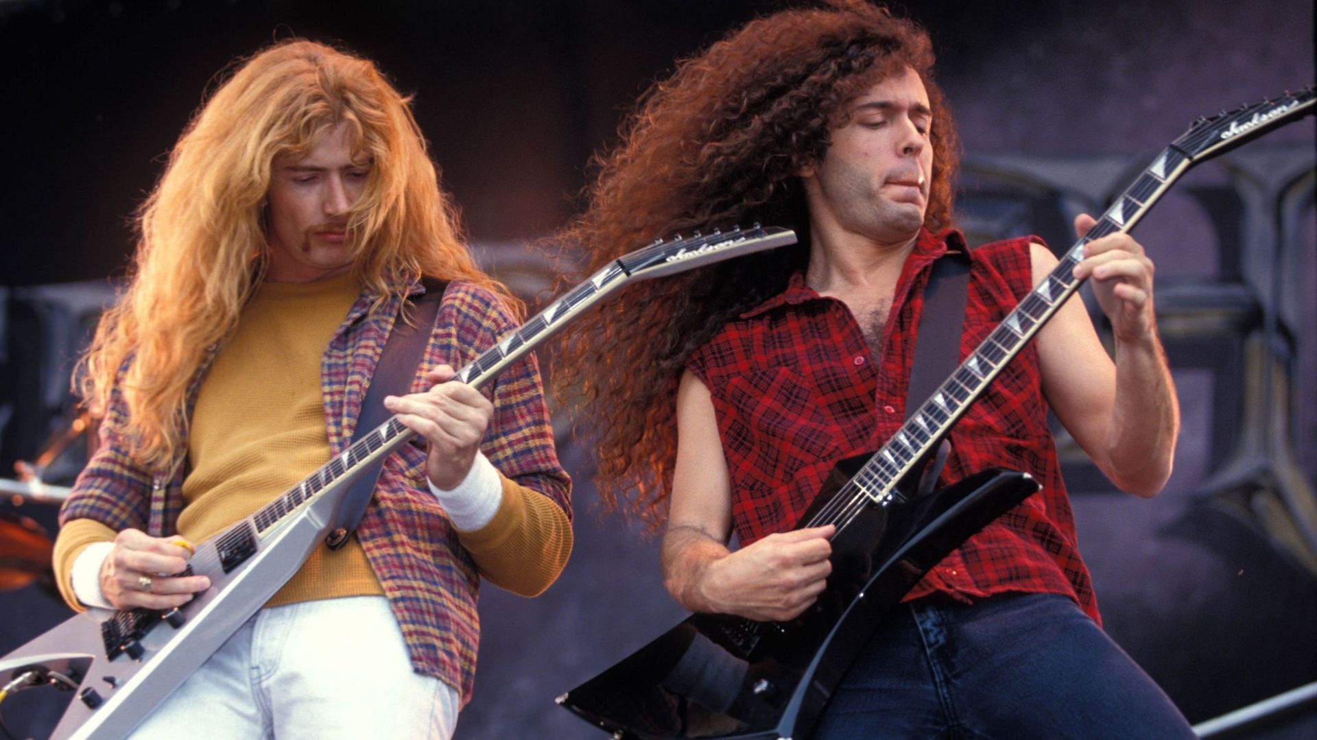 Dave Mustaine et Marty Friedman