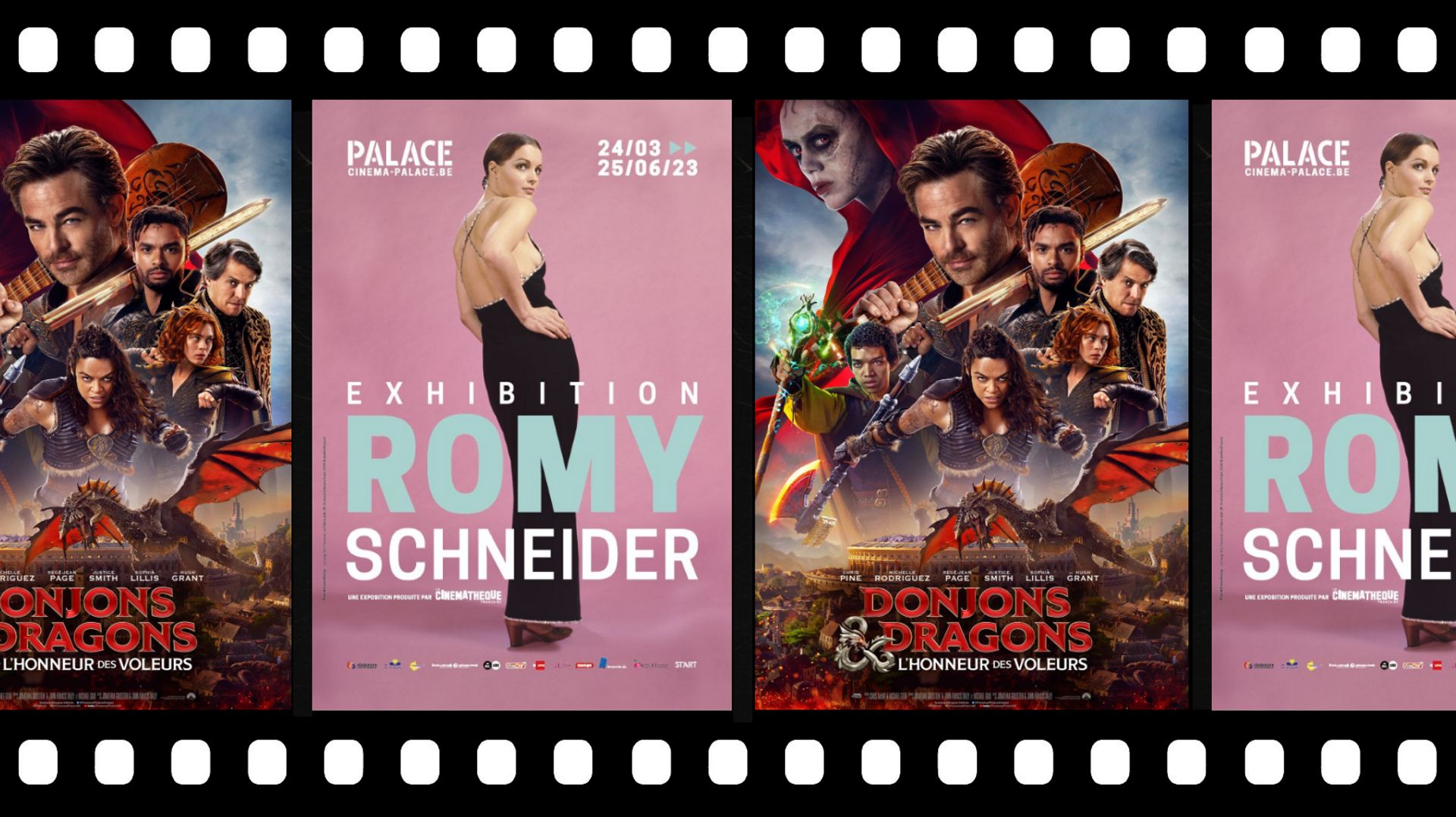 Retour sur l’expo Romy Schneider, une actrice iconique, et le film d’aventures familial ''Donjons et dragons''