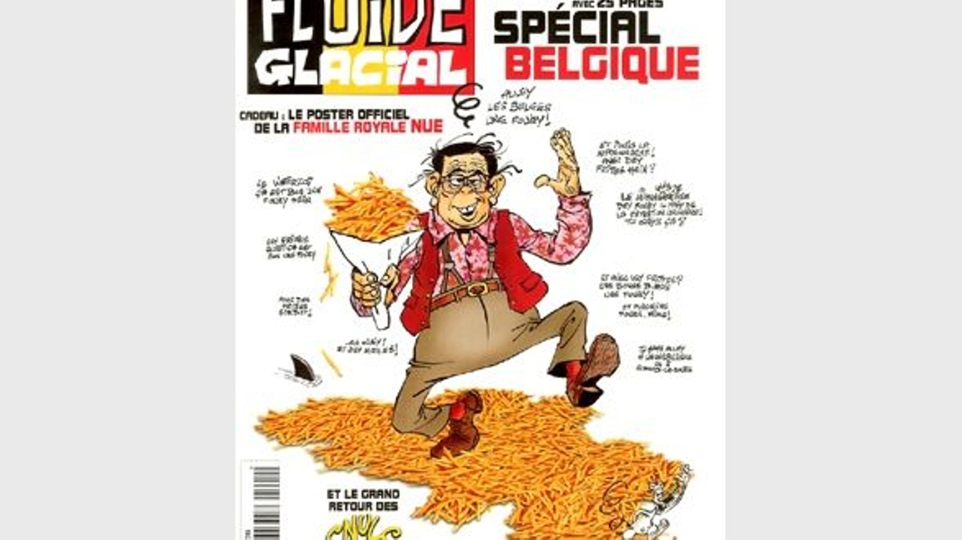BD: 'Fluide Glacial' se met aux couleurs belges - RTBF Actus