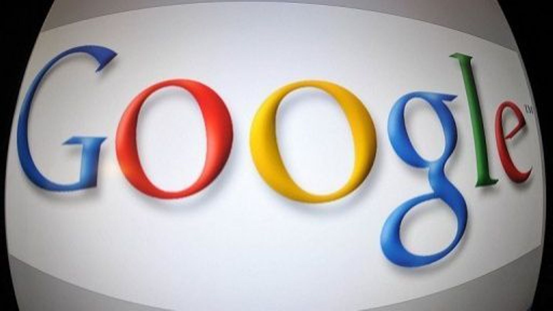 Logo de la société américaine Google, le 11 janvier 2011 à Washington