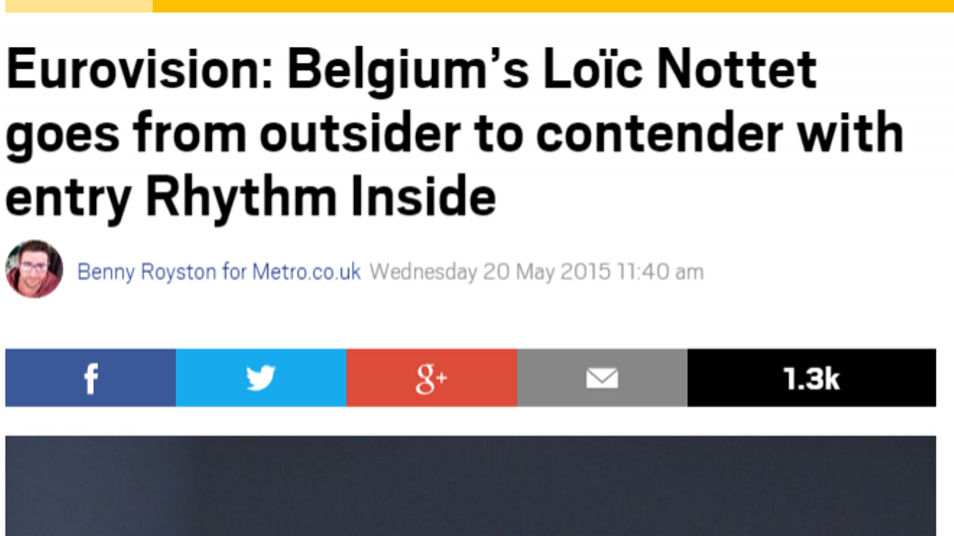 Eurovision: Loïc Nottet fait le buzz sur iTunes dans 22 pays