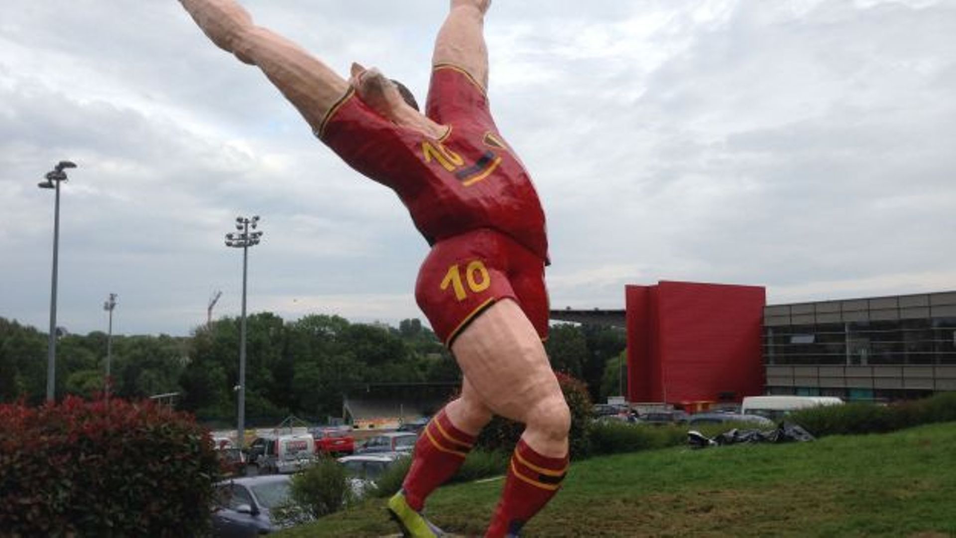Eden Hazard statufié à RTBF Actus