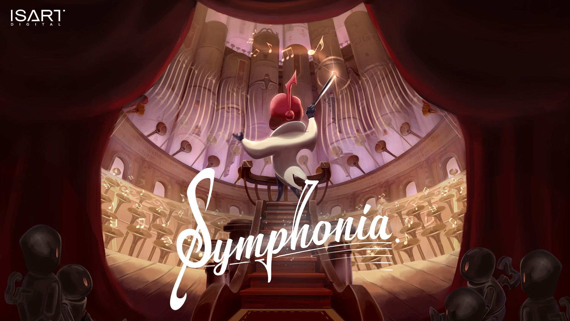 Le jeu vidéo Symphonia, développé par des étudiants en dernière année à l’Isart Digital, nous plonge dans un monde musical onirique