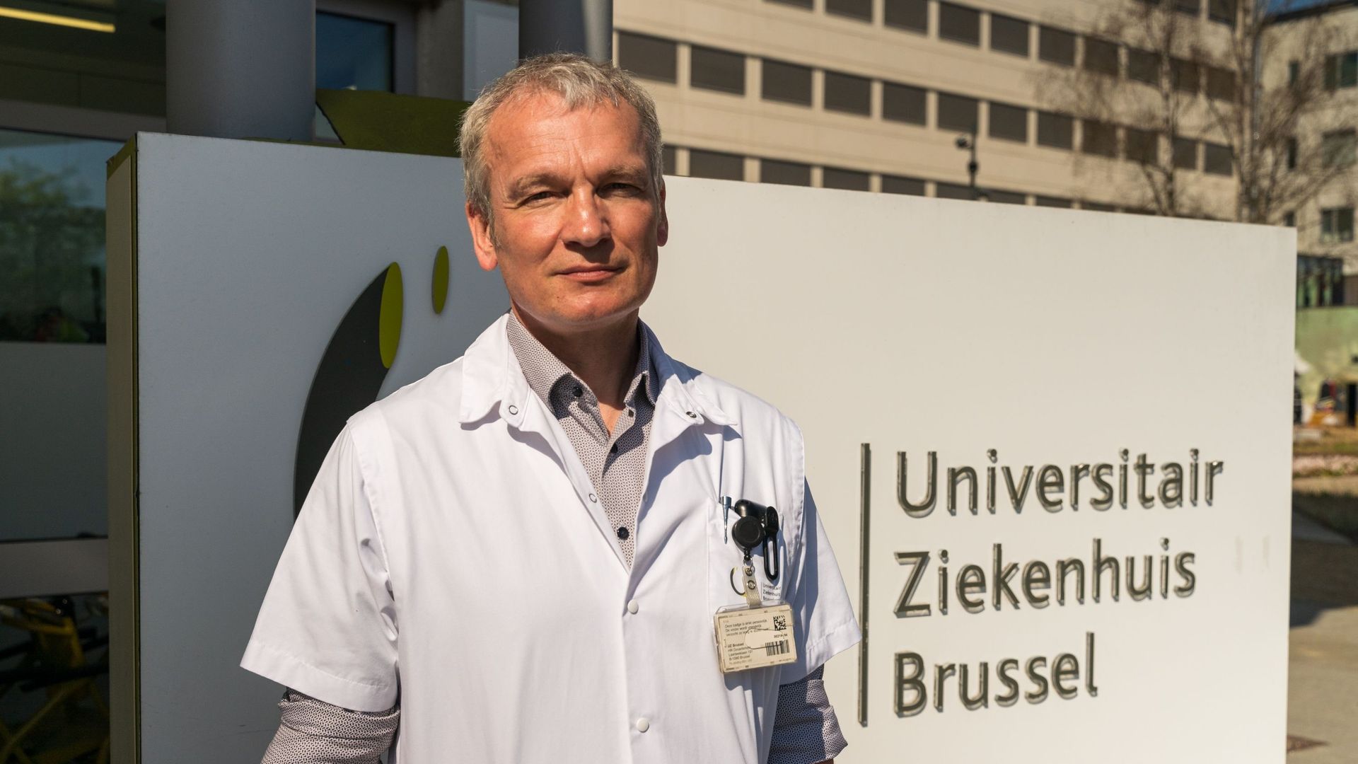 Karl Martin Wissing, néphrologue à l’UZ Brussel et président de la fédération belge de transplantation.