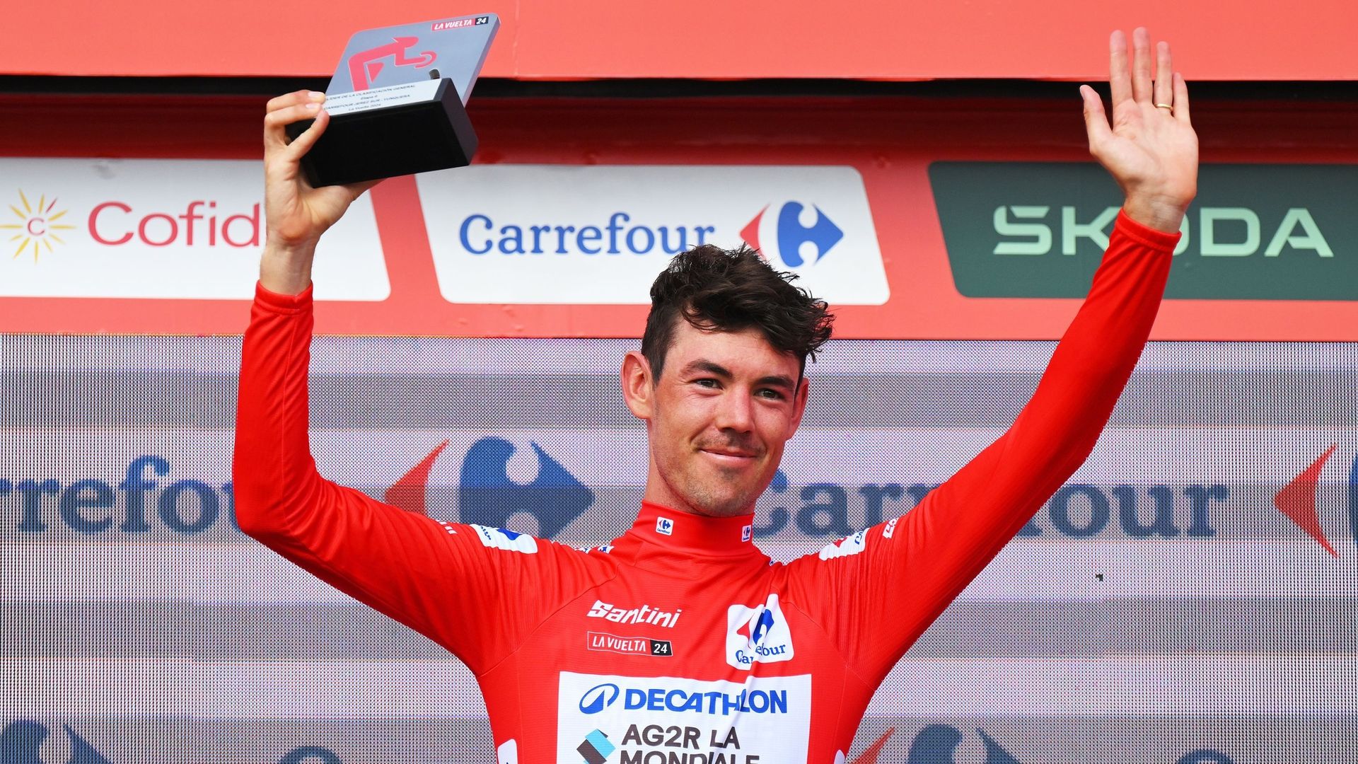 Vuelta – Ben O’Connor takes the red jersey from Primoz Roglic, van Aert stays in green: the rankings after the 6th stage