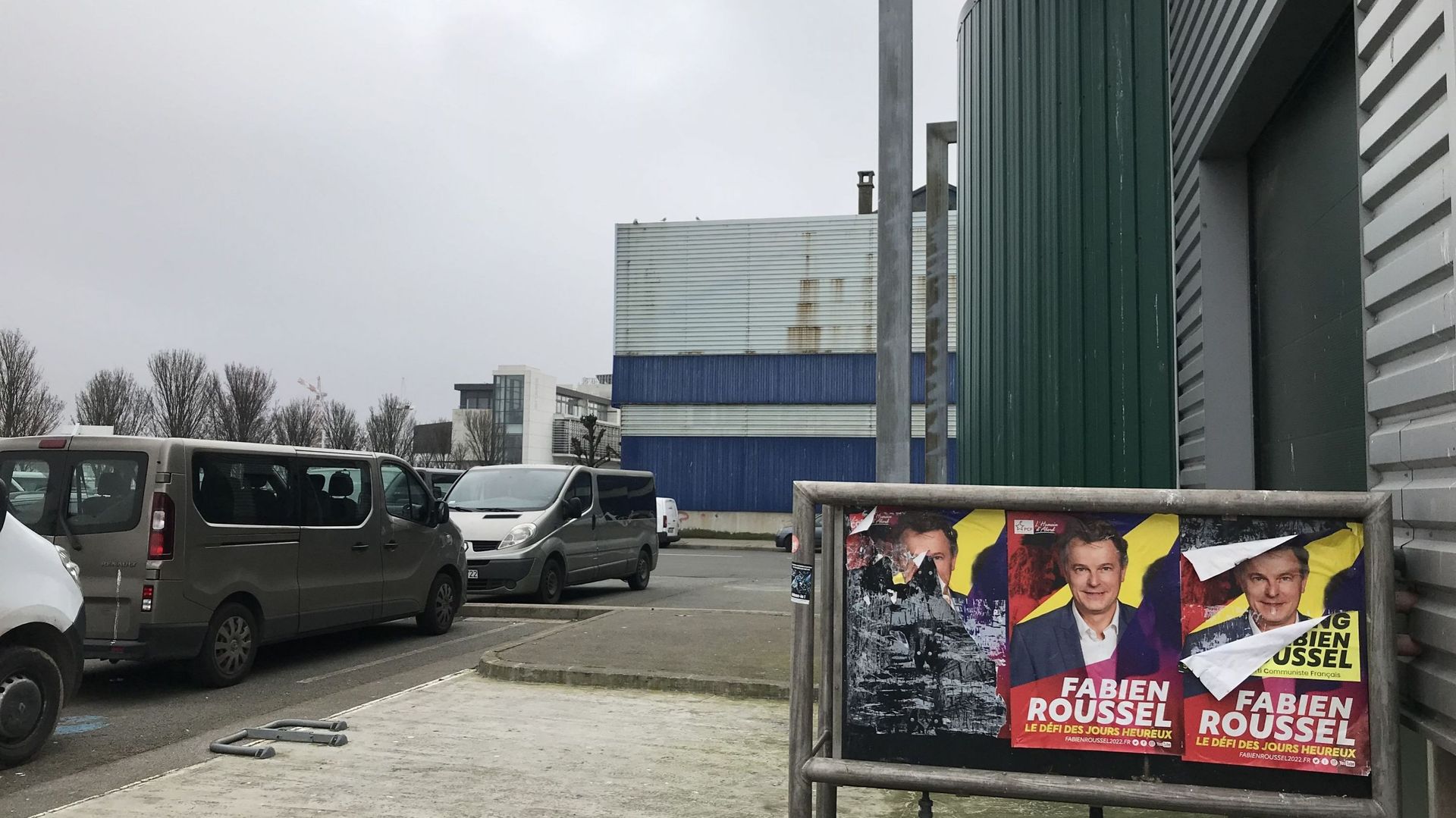 Quelques traces électorales dans le quartier Capécure.. 