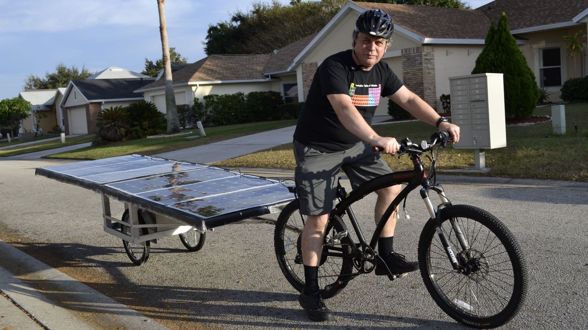 Michel va parcourir la ROUTE 66 sur un vélo 100% solaire ! 