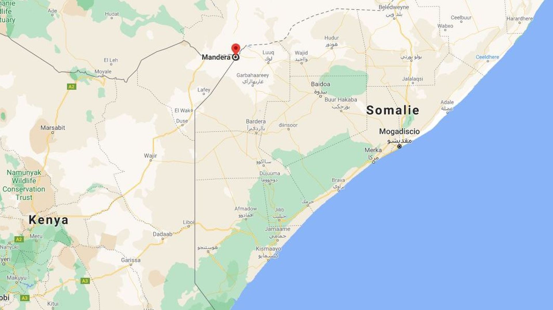 Somalie : une fusillade entre soldats kényans et somaliens à la frontière entre les deux pays