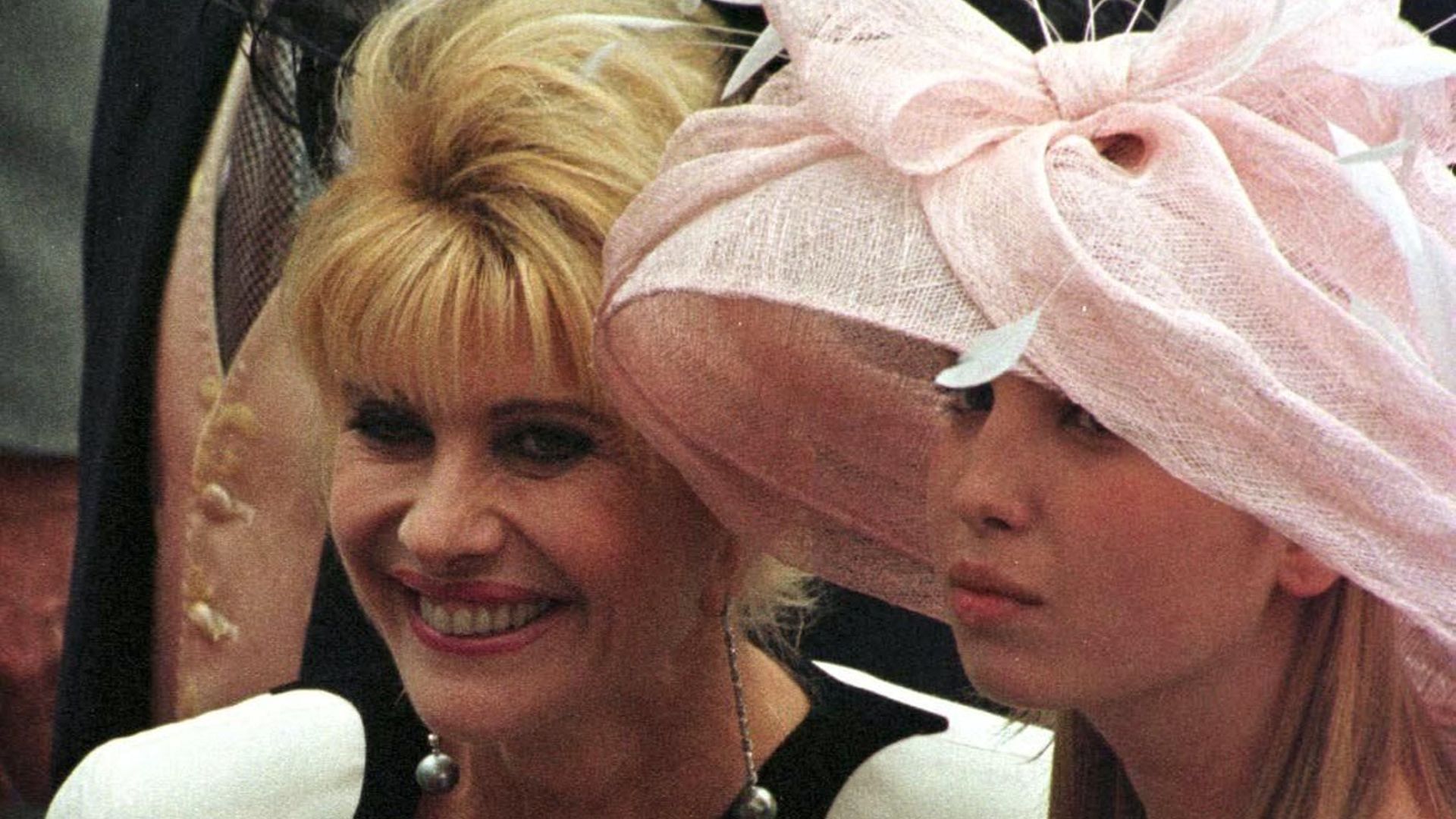 Ivana Trump et sa fille Ivanka en 1998
