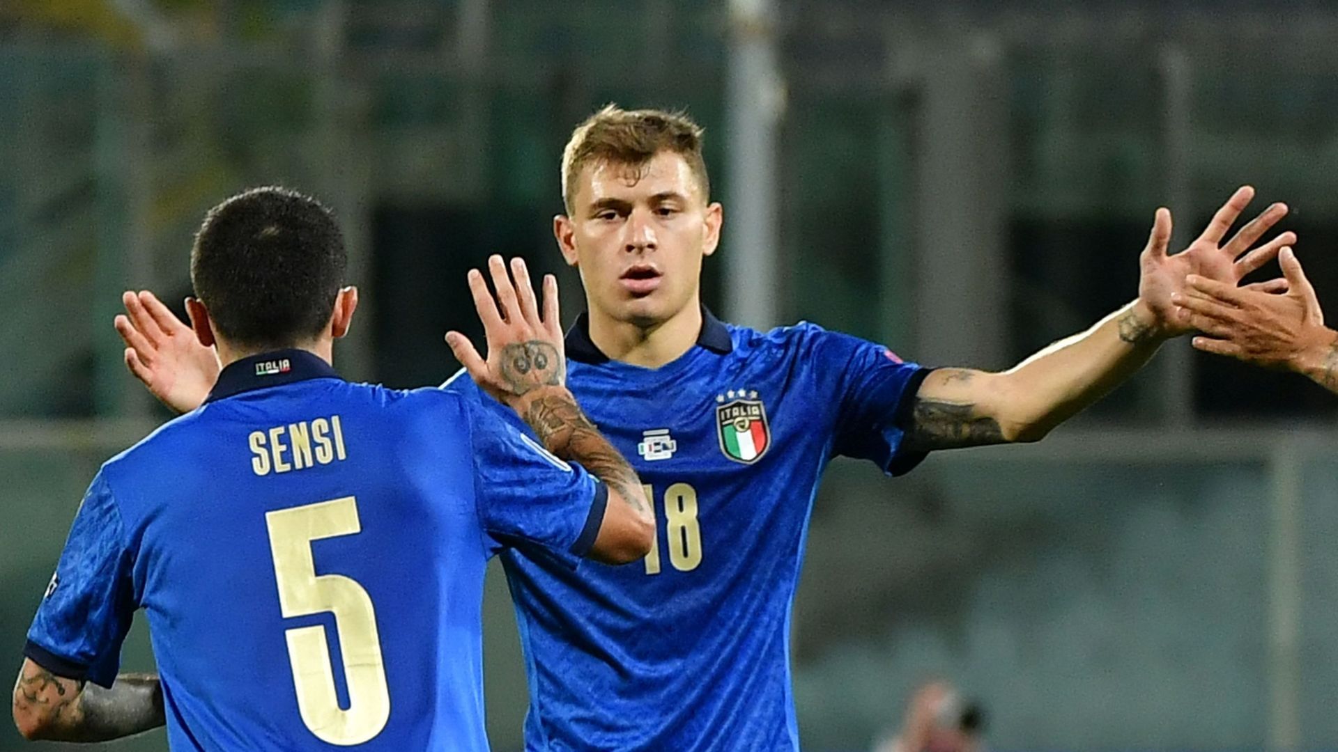 Stefano Sensi, ici de dos, ne pourra pas participer à l’Euro 2020