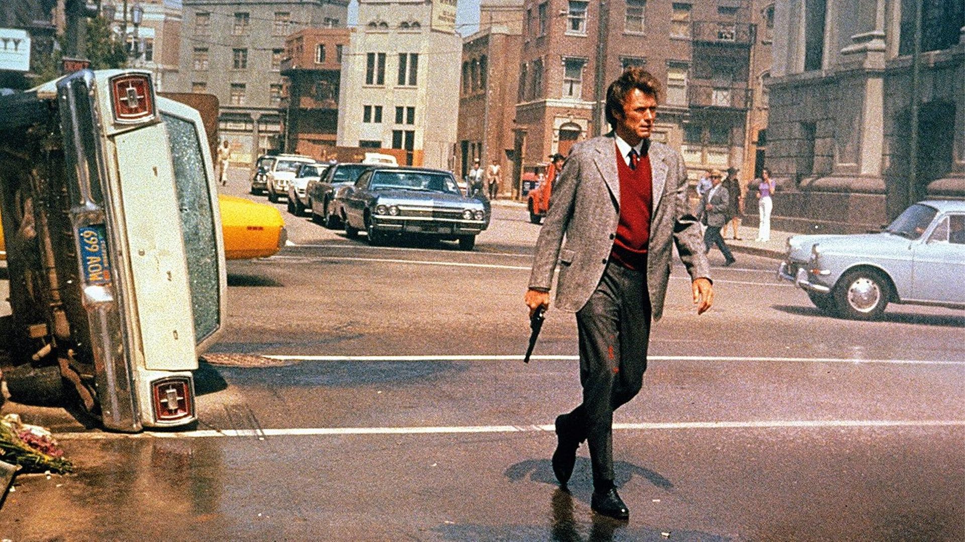 Dirty Harry incarné par Clint Eastwood, c’est un cow-boy urbain et moderne