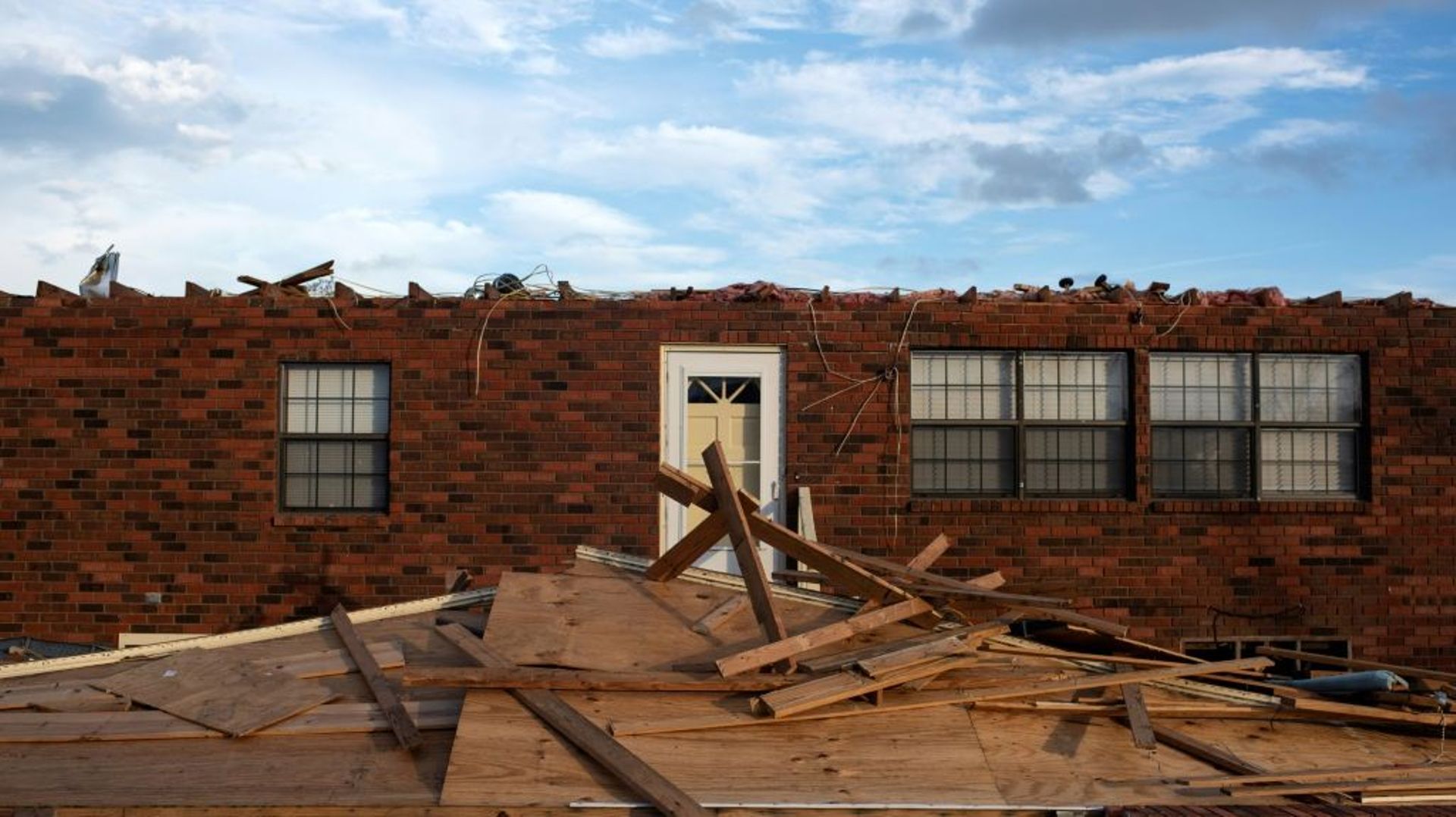 Une maison détruite par l’ouragan Ida à Little Caillou, en Louisiane, le 31 août 2021