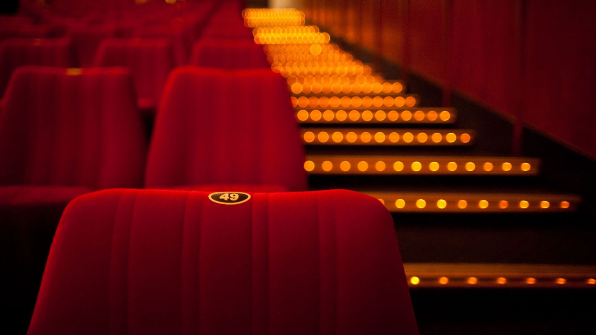 Cinema theater seat
