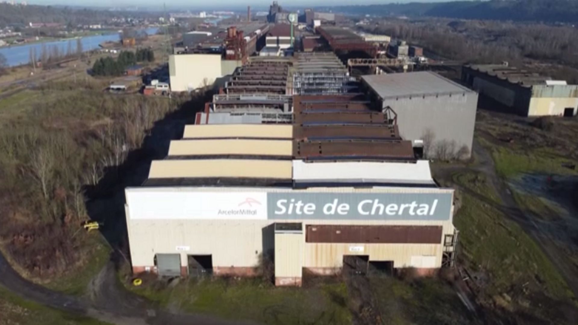 Le site de Chertal est l’un des emblèmes de la sidérurgie liégeoise.