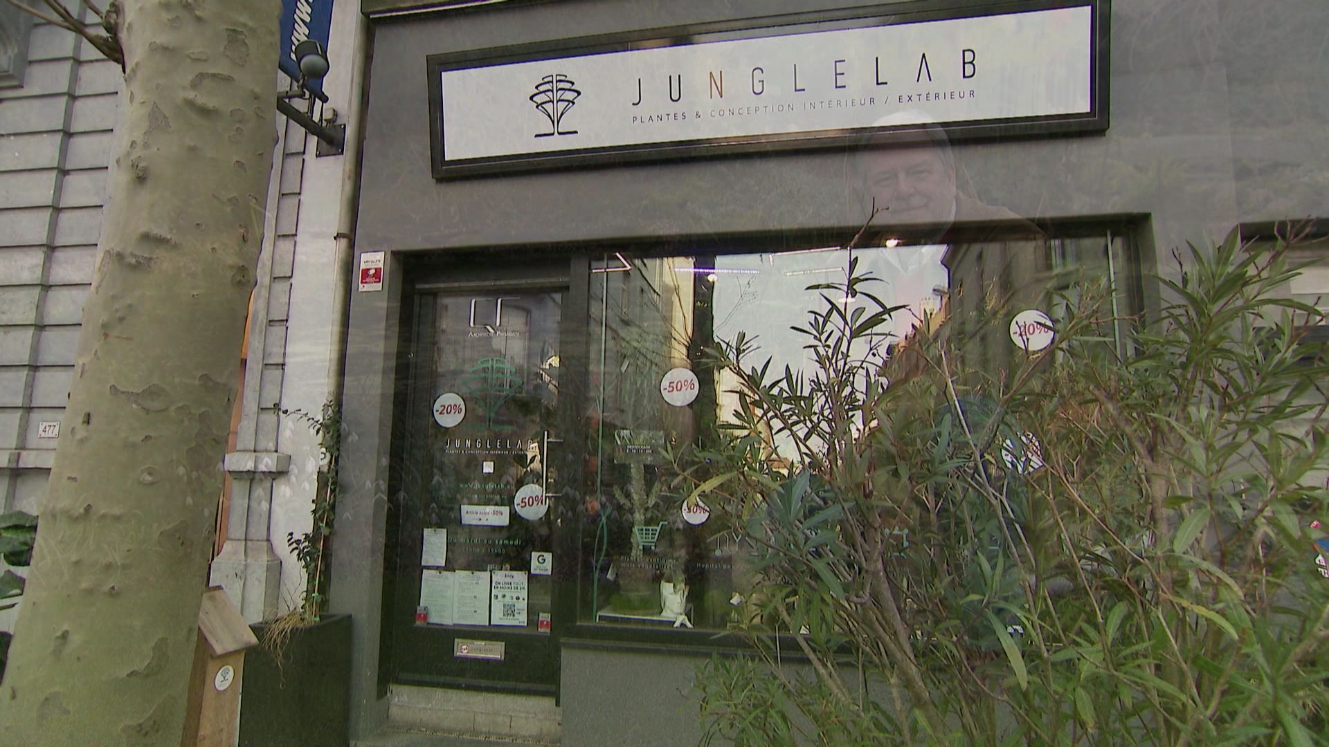 JungleLab, une boutique de plantes à Ixelles.