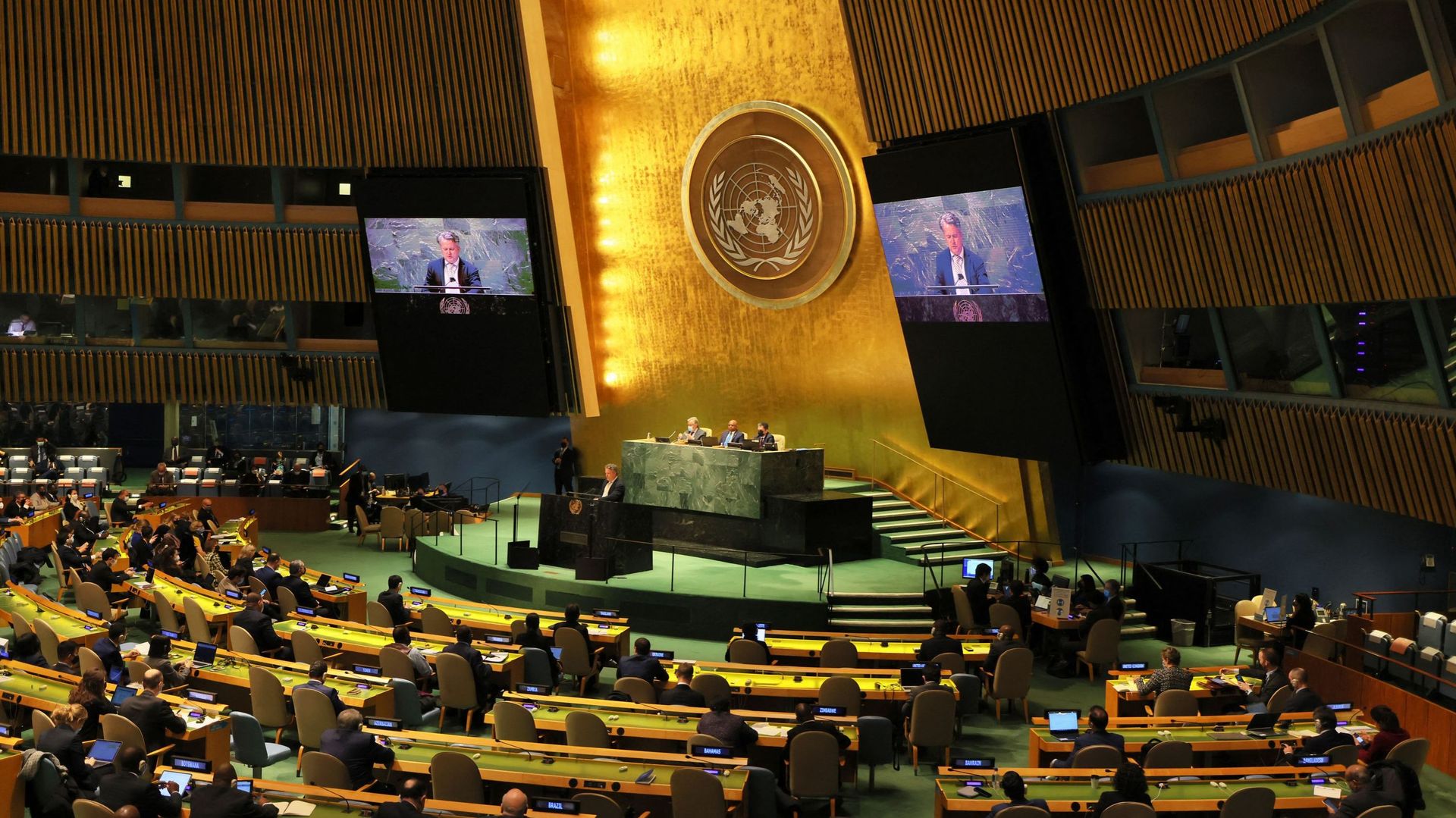 United Nations Holds Special Emergency Session Ukraine