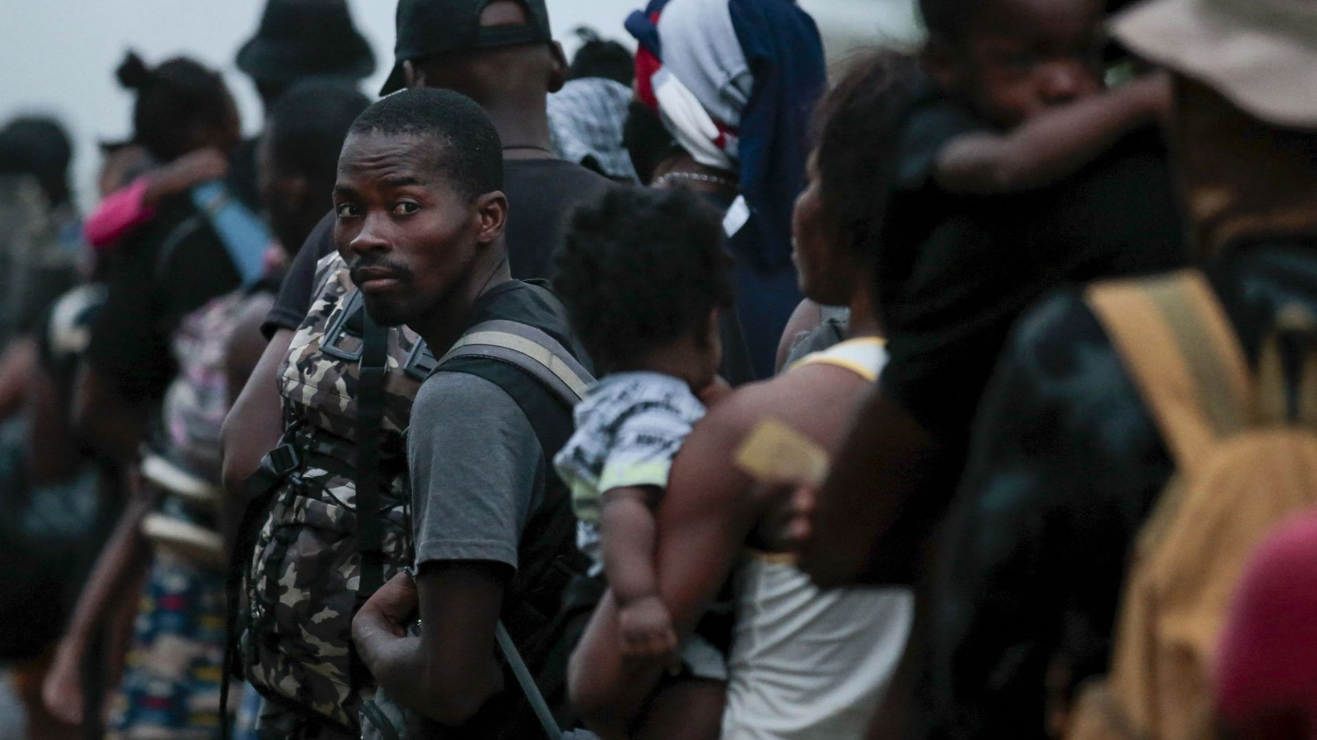 Près de 19.000 migrants, majoritairement haïtiens, bloqués près de la frontière entre la Colombie et le Panama