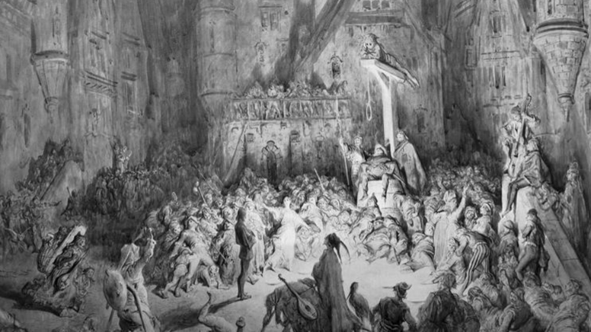 La cour des Miracles par Gustave Doré, XIXe siècle