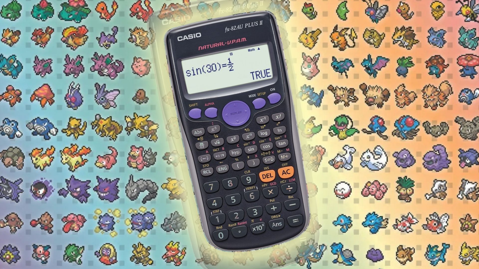 Pokémon : un joueur capture tous les monstres de poche sur sa calculette scientifique