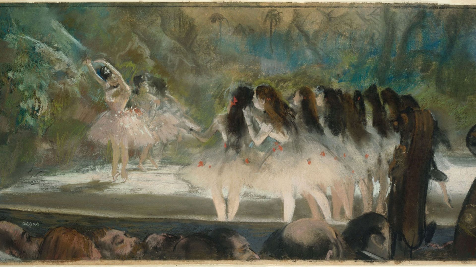 Edgar Degas - Ballet à l'Opéra de Paris