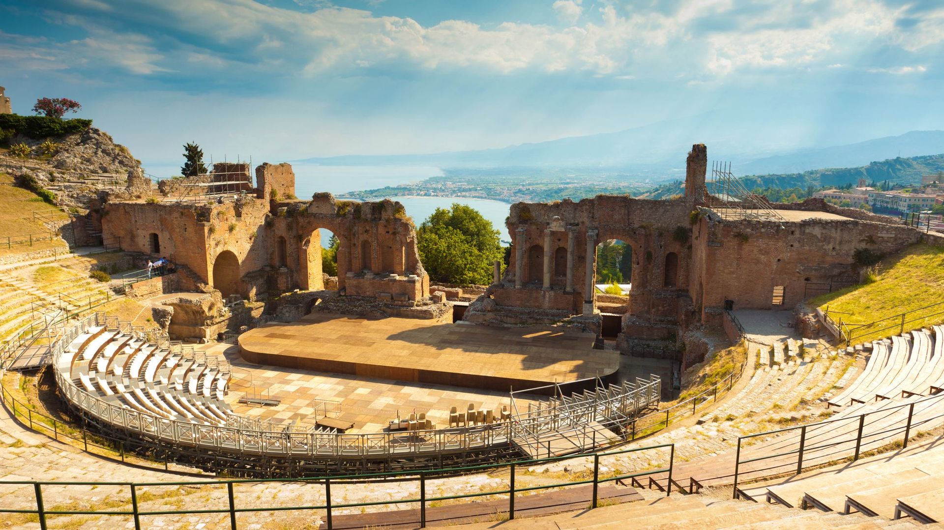 Théâtre antique gréco-romain, Taormina