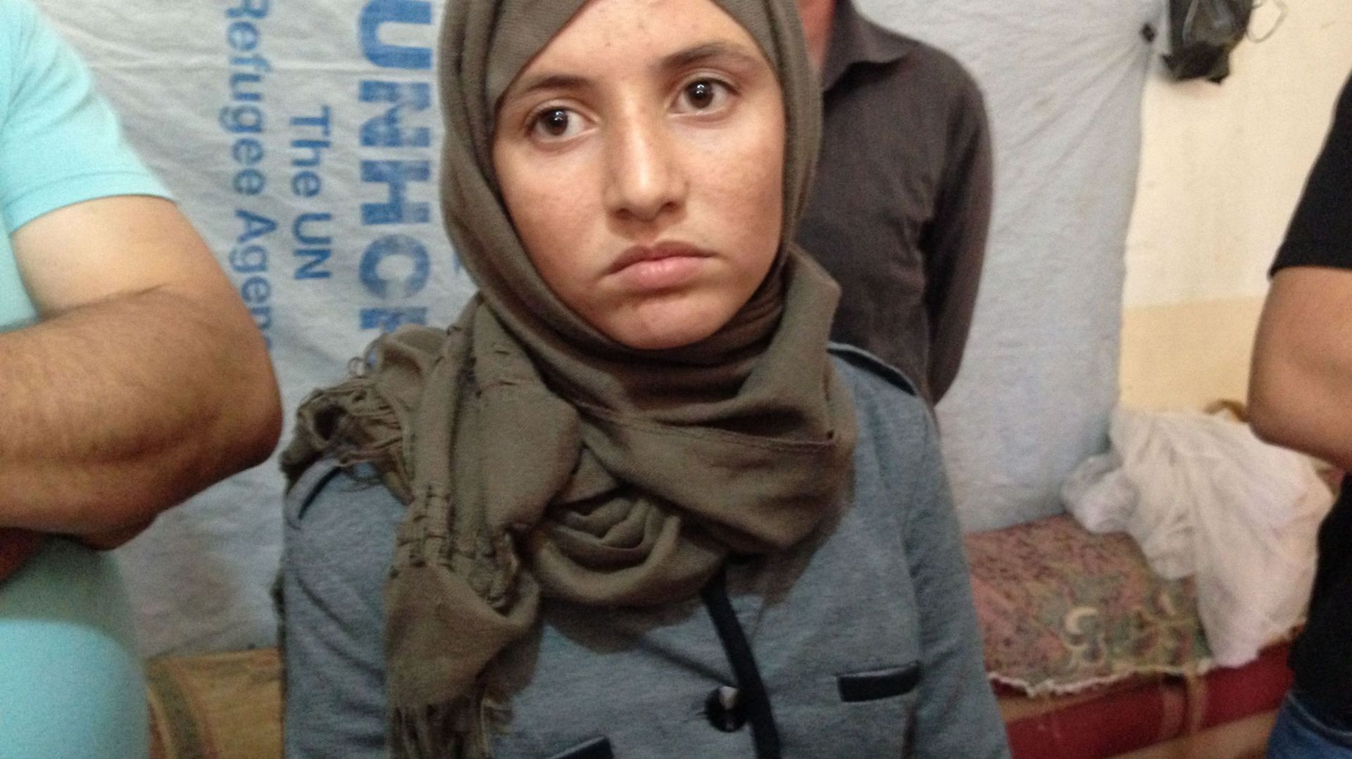 Faiza, jeune Yezidie rescapée