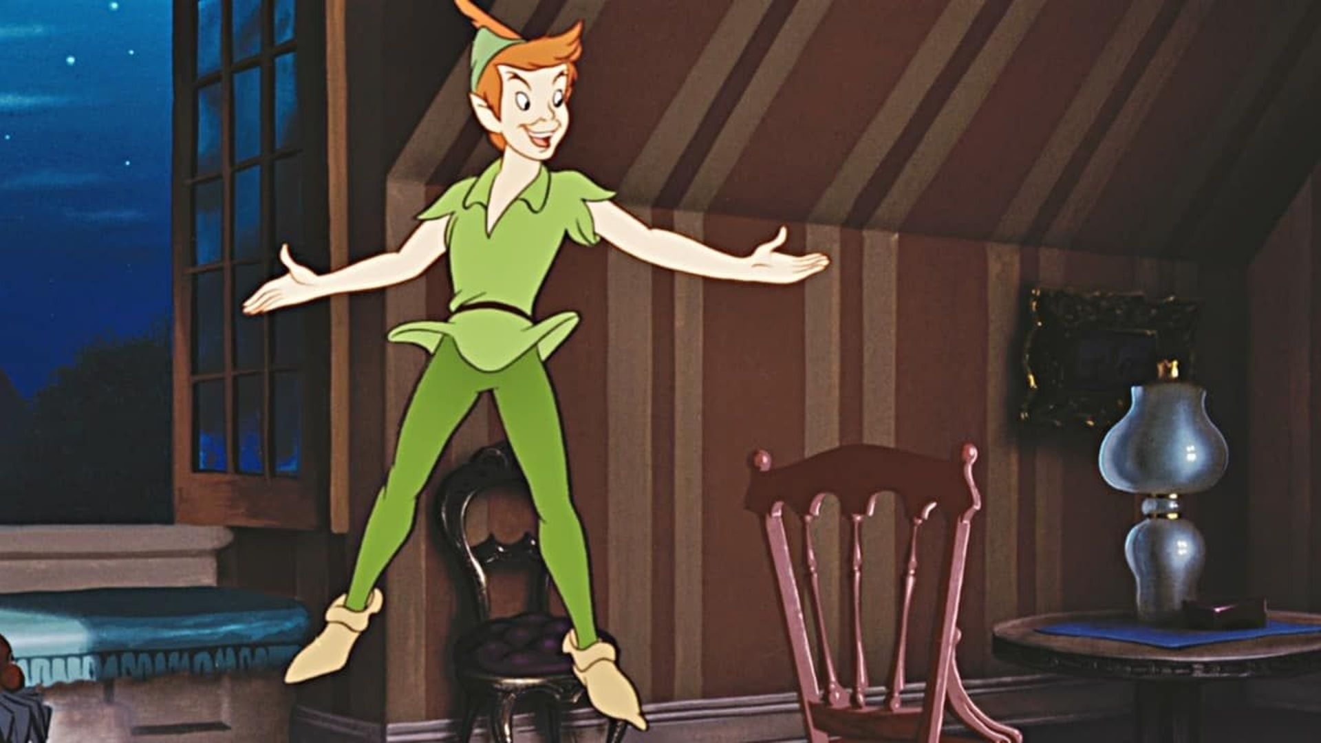 Peter Pan en route vers le Pays imaginaire