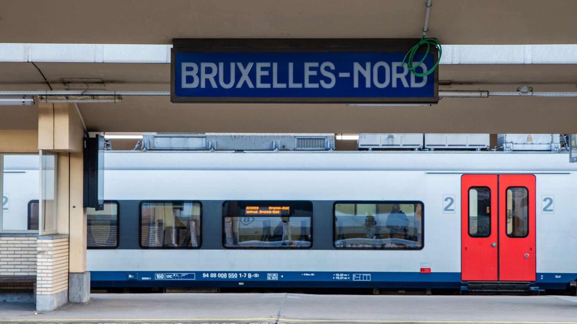 La circulation des trains interrompue une petite heure entre Bruxelles-Nord et Schuman