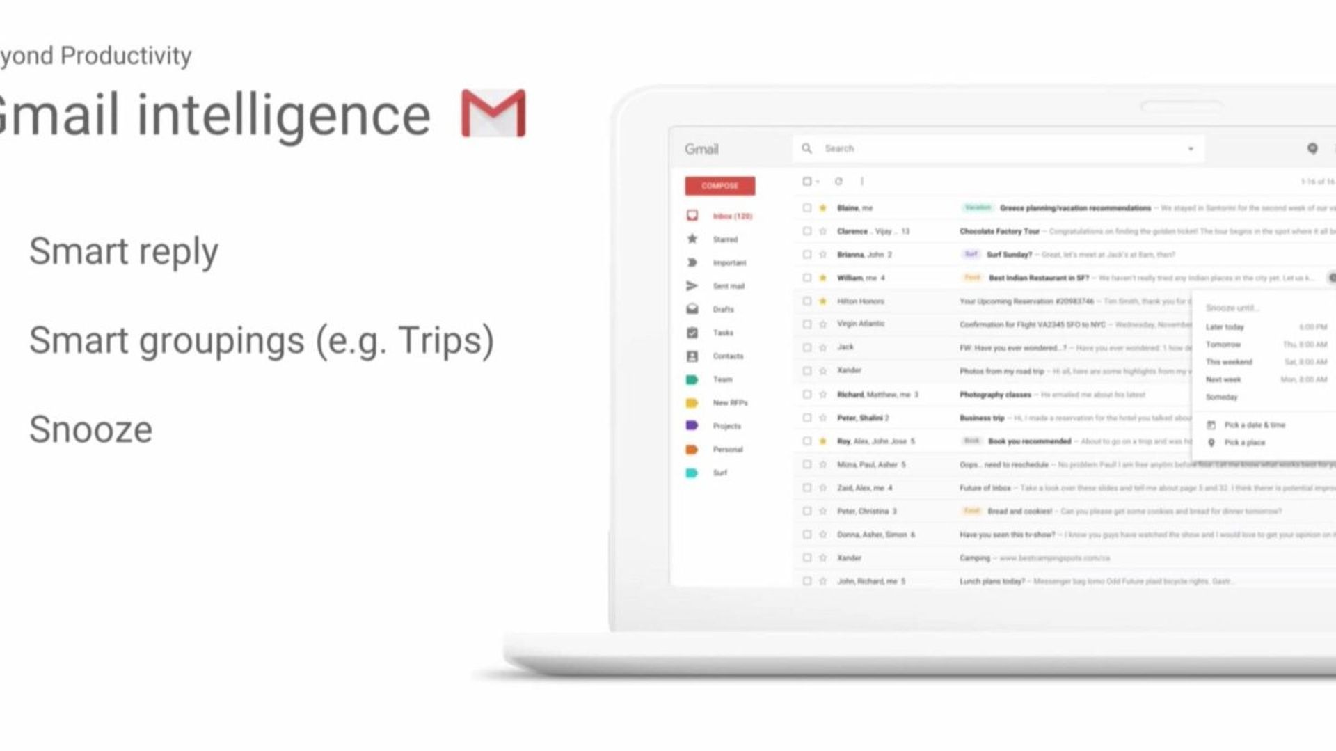 Gmail nouveau look