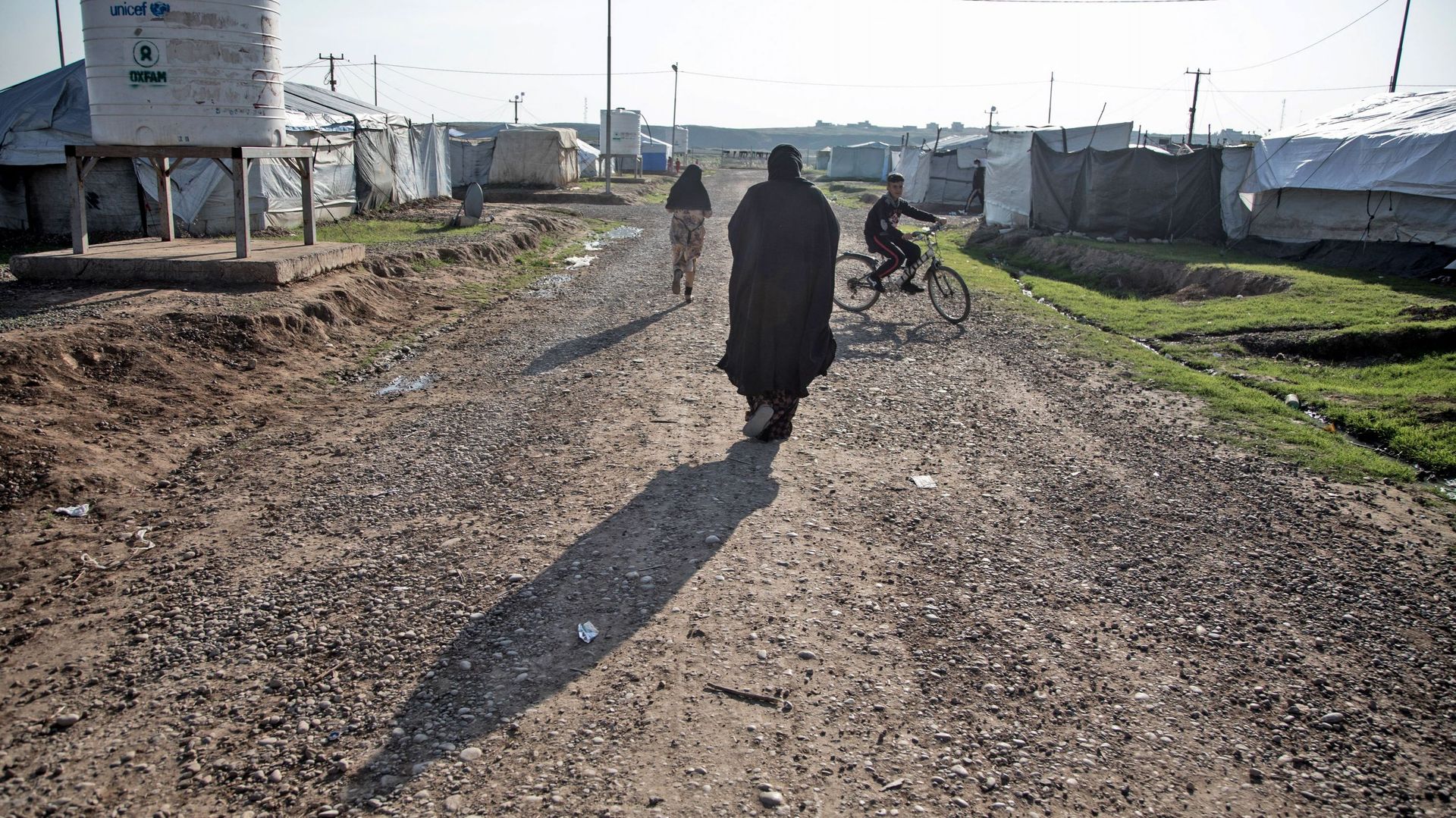 Noura Firoud a fini par se retrouver dans un camp dans le nord de la Syrie (ici, image d'illustration). 