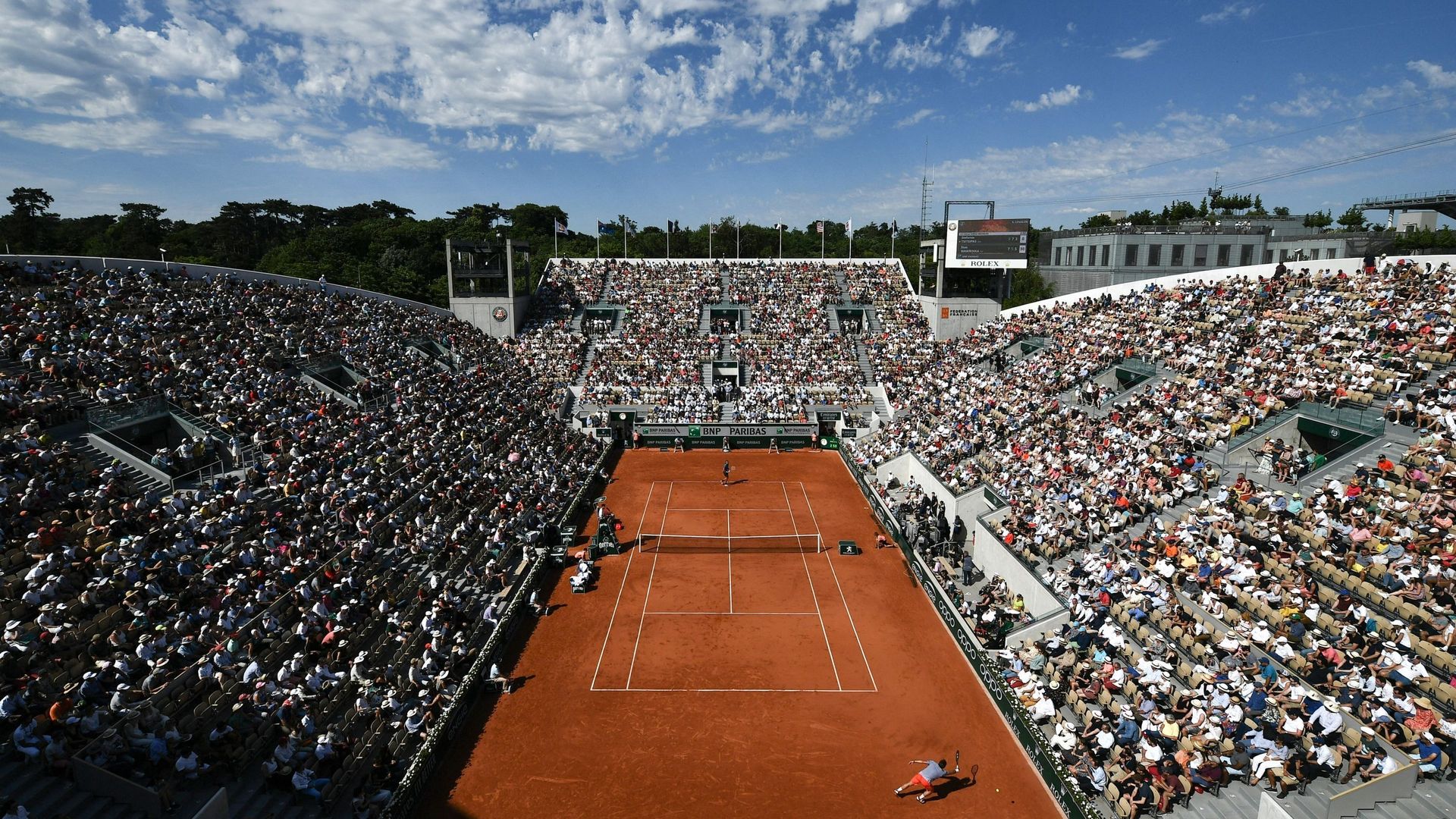 Roland Garros en 2019, le court Suzanne Lenglen