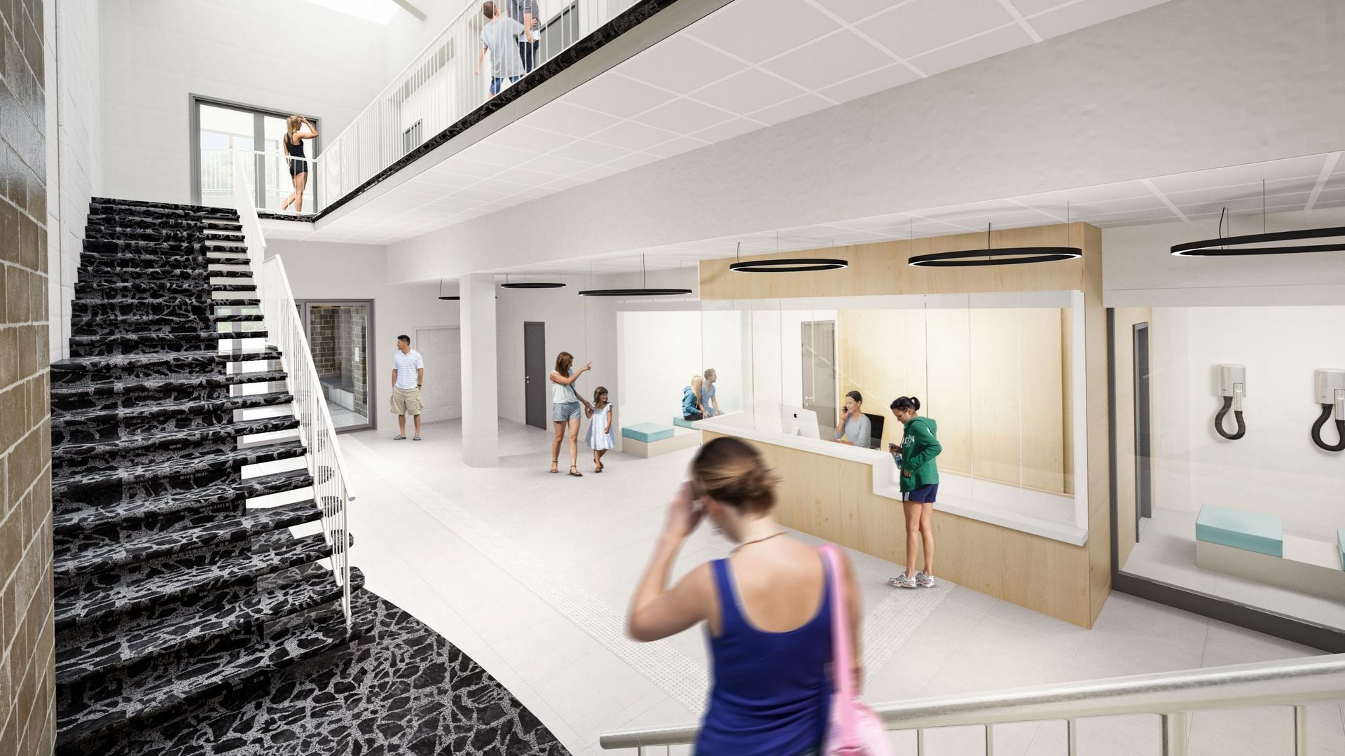 L’entrée (photo précédente), telle qu’elle devrait être après travaux.