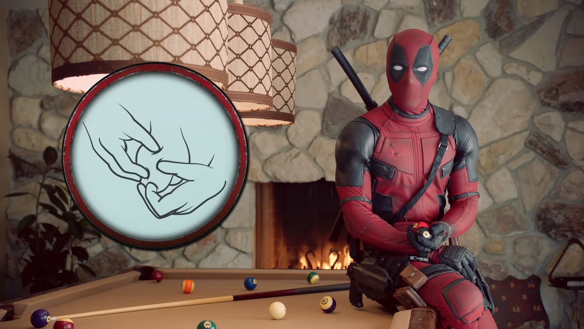 Vidéo: Deadpool encourage les hommes à ce palper les testicules pour en prévenir le cancer
