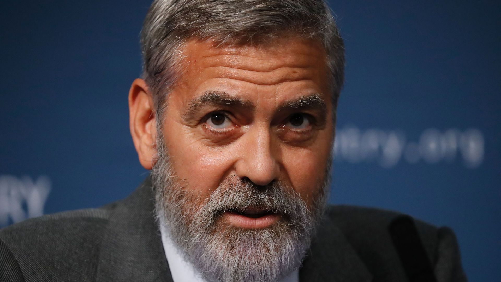 US actor George Clooney