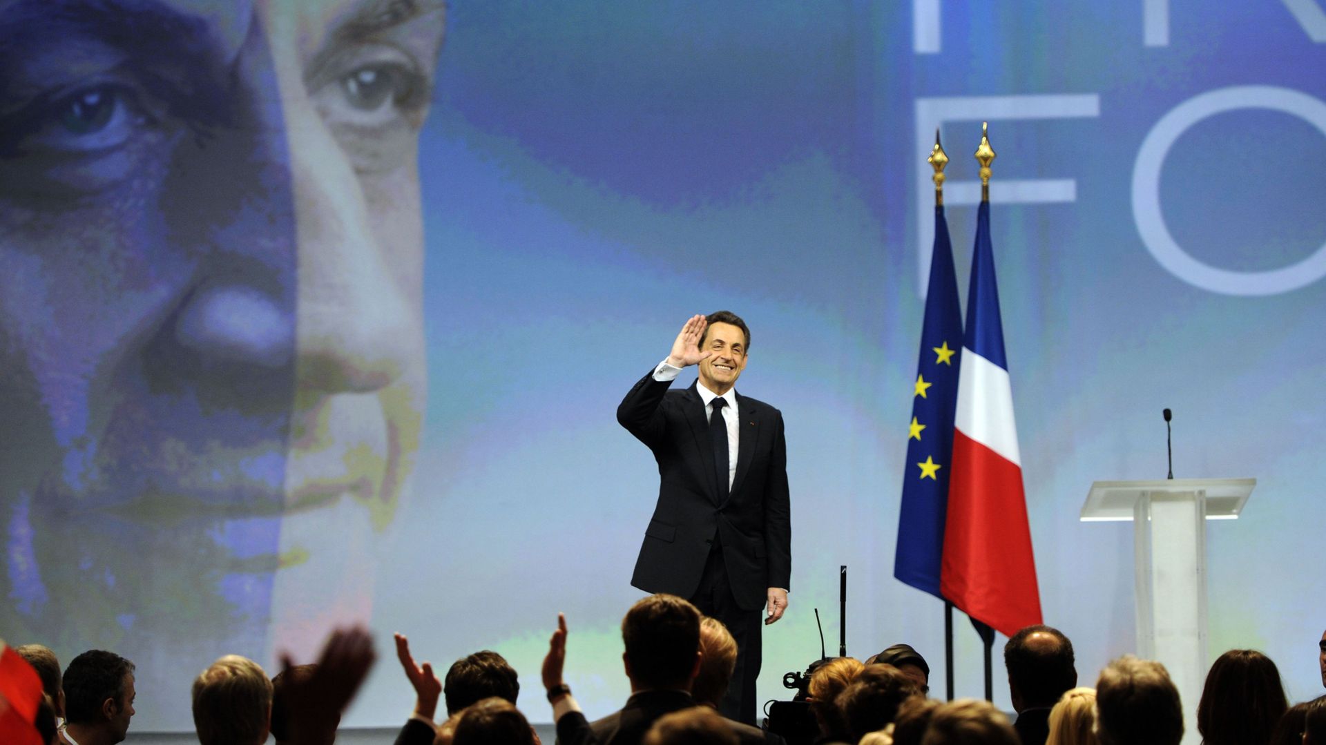 Nicolas Sarkozy estime qu'il a "réussi à empêcher une catastrophe"