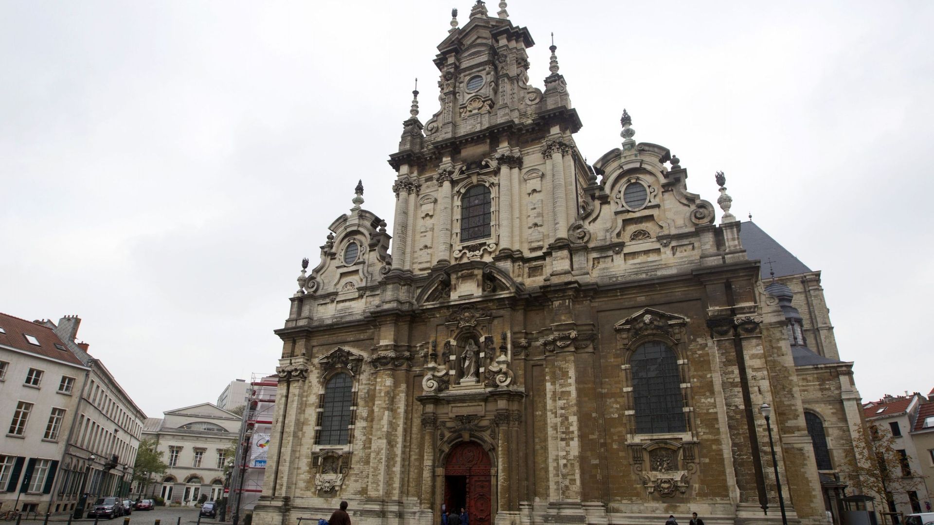 L'église du Béguinage de Bruxelles occupée par des sans-papiers