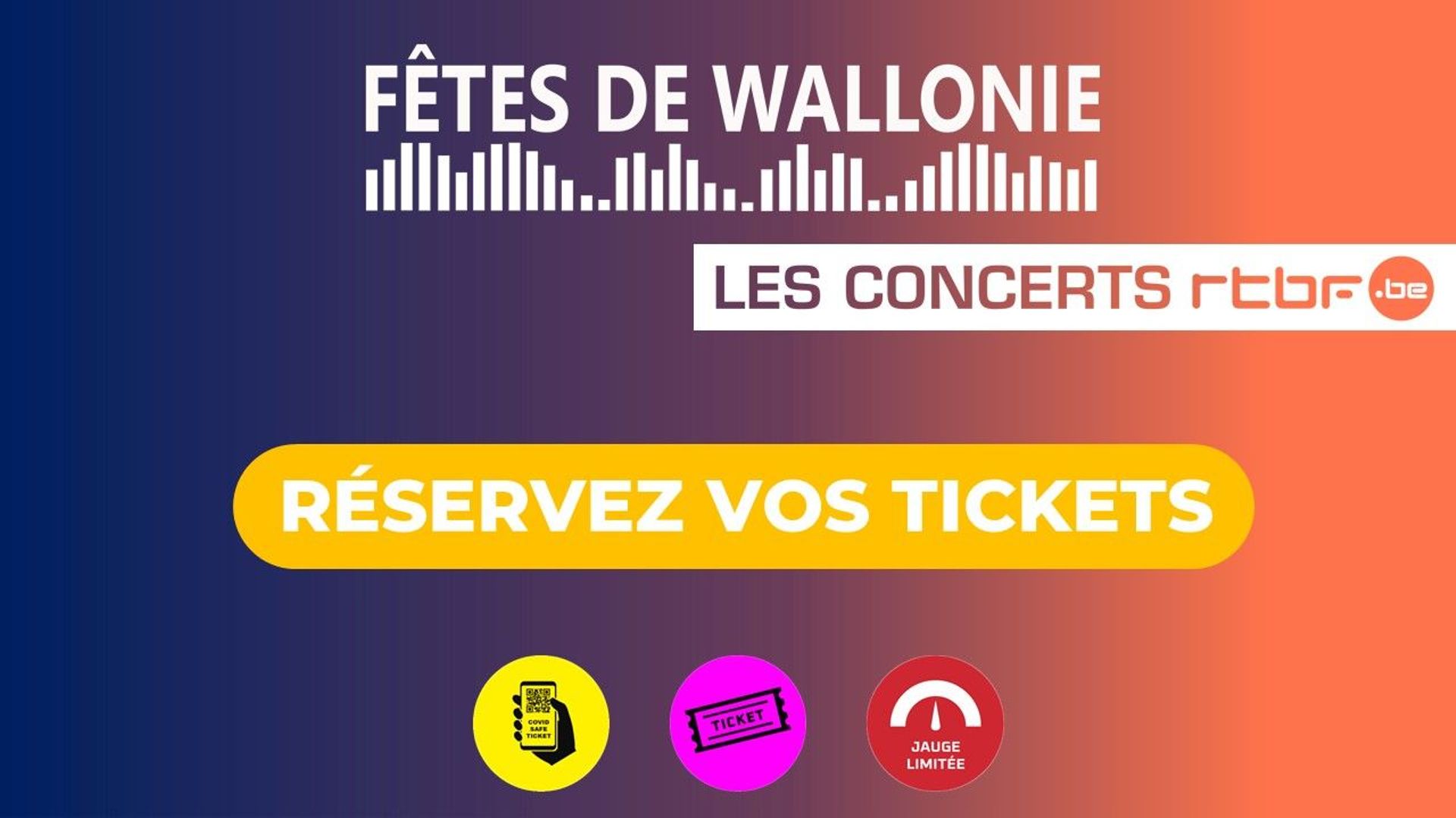 Vos tickets pour les Concerts RTBF et la Joute de l'Échasse d'Or sur la Place Saint-Aubain (concerts de Roméo Elvis, Todiefor, Antoine Delie, etc)